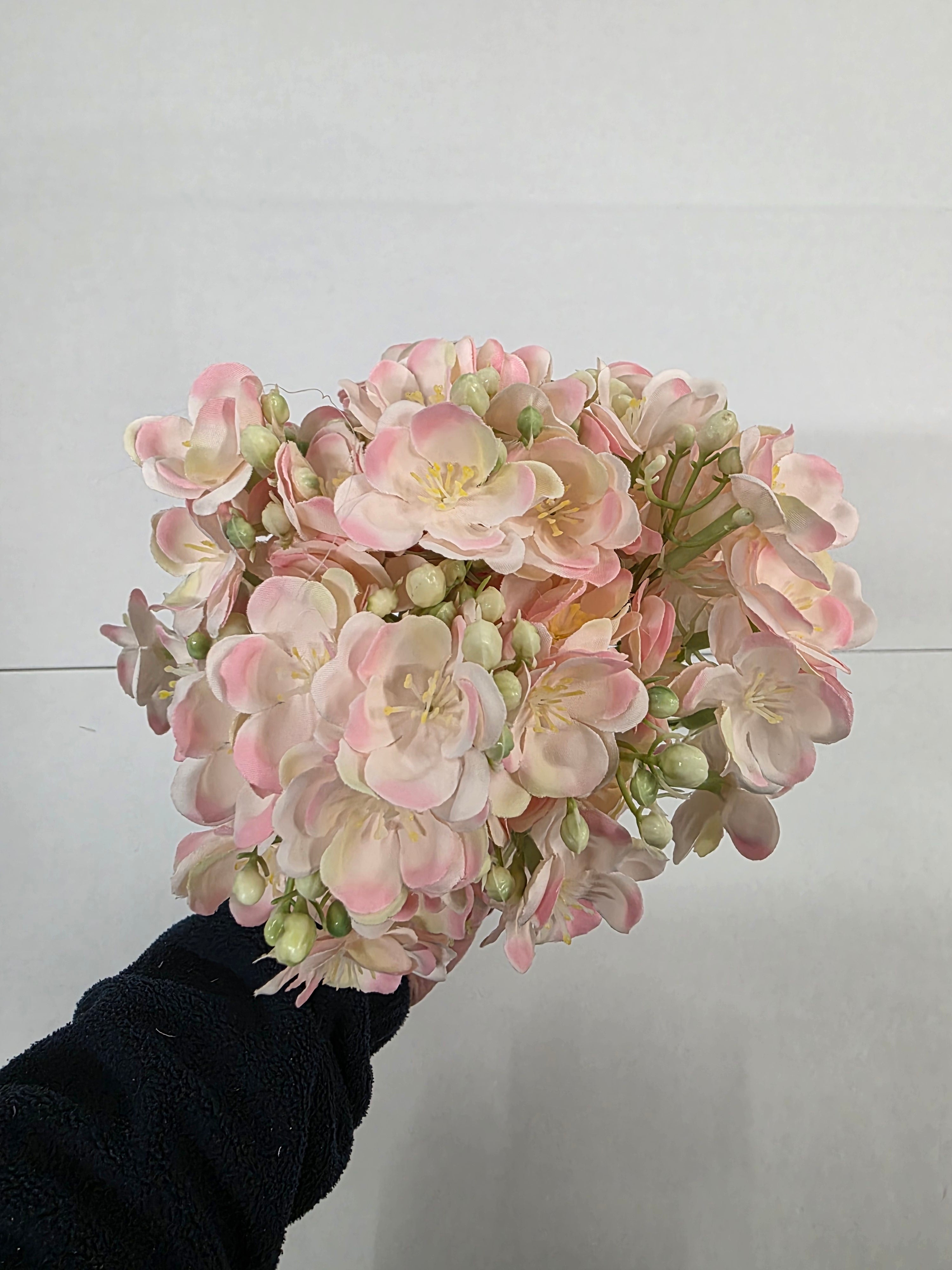 Artificial Jasmine X4 Stems Pale Pink 38cm (PACK OF 2)