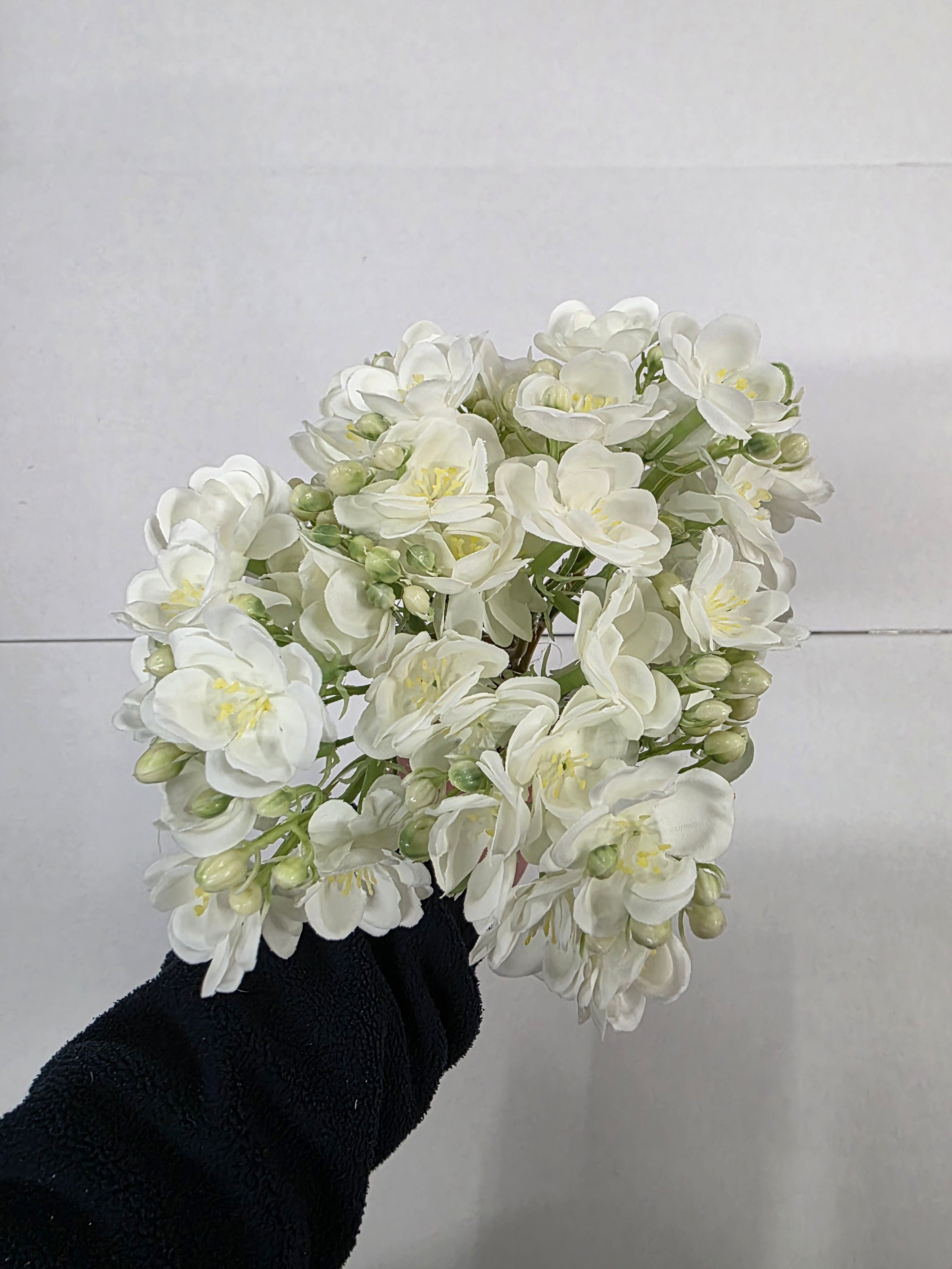 Artificial Jasmine X4 Stems White 38cm (PACK OF 2)