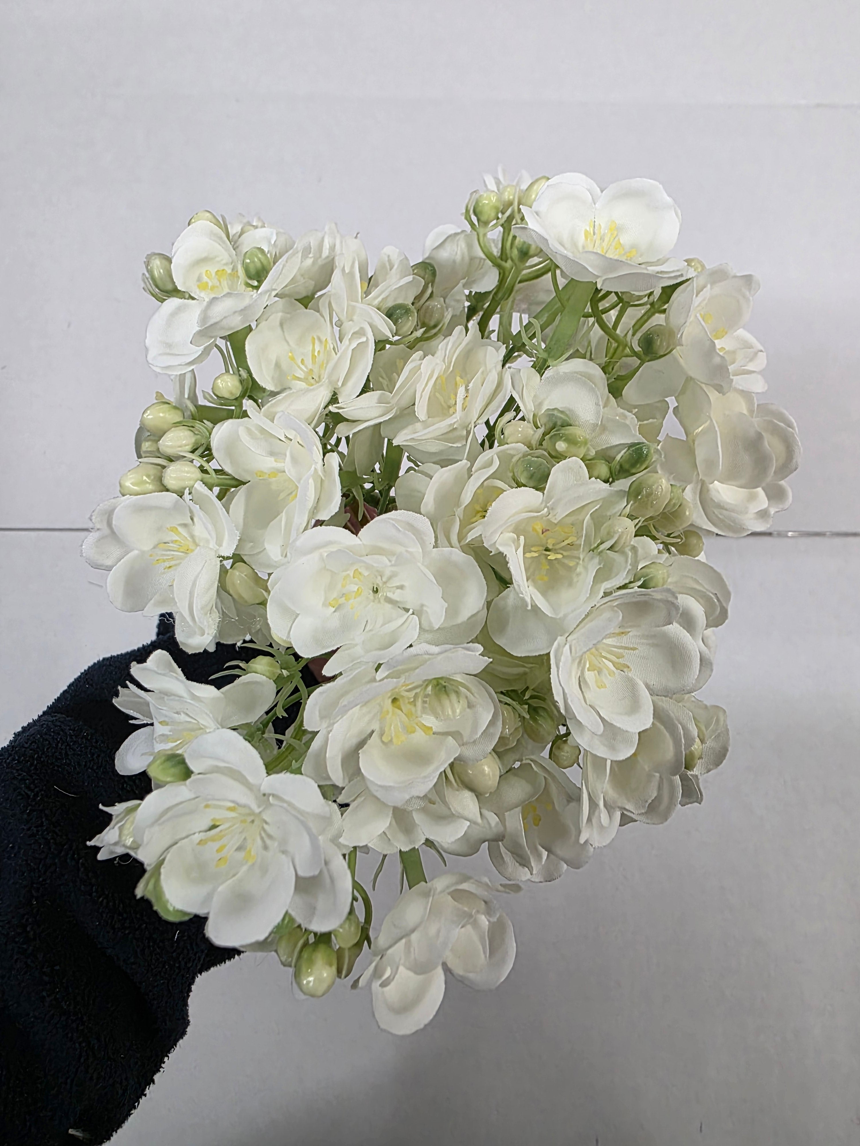 Artificial Jasmine X4 Stems White 38cm (PACK OF 2)