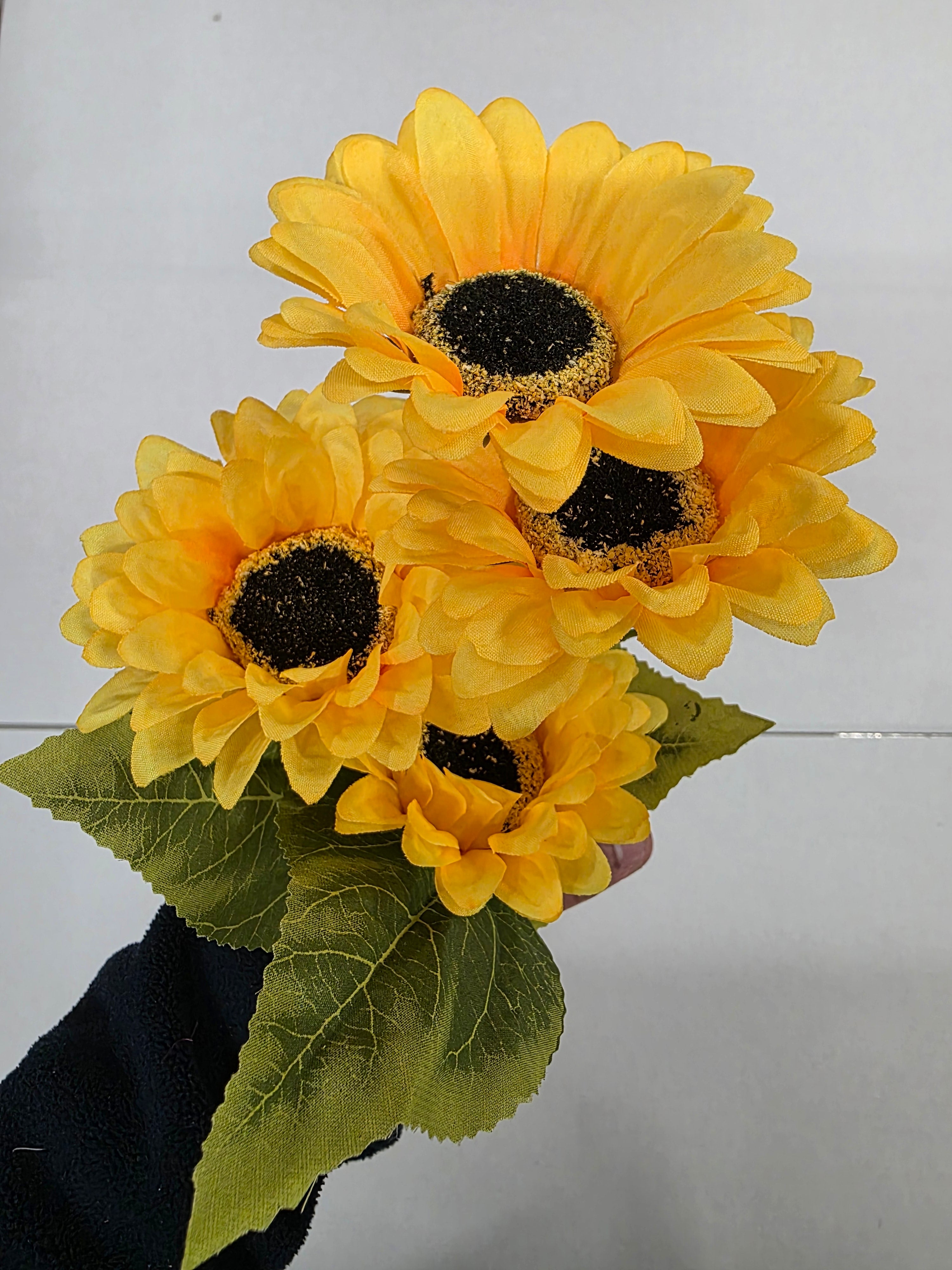 Artificial Sunflower Spray 53cm (PACK OF 2)
