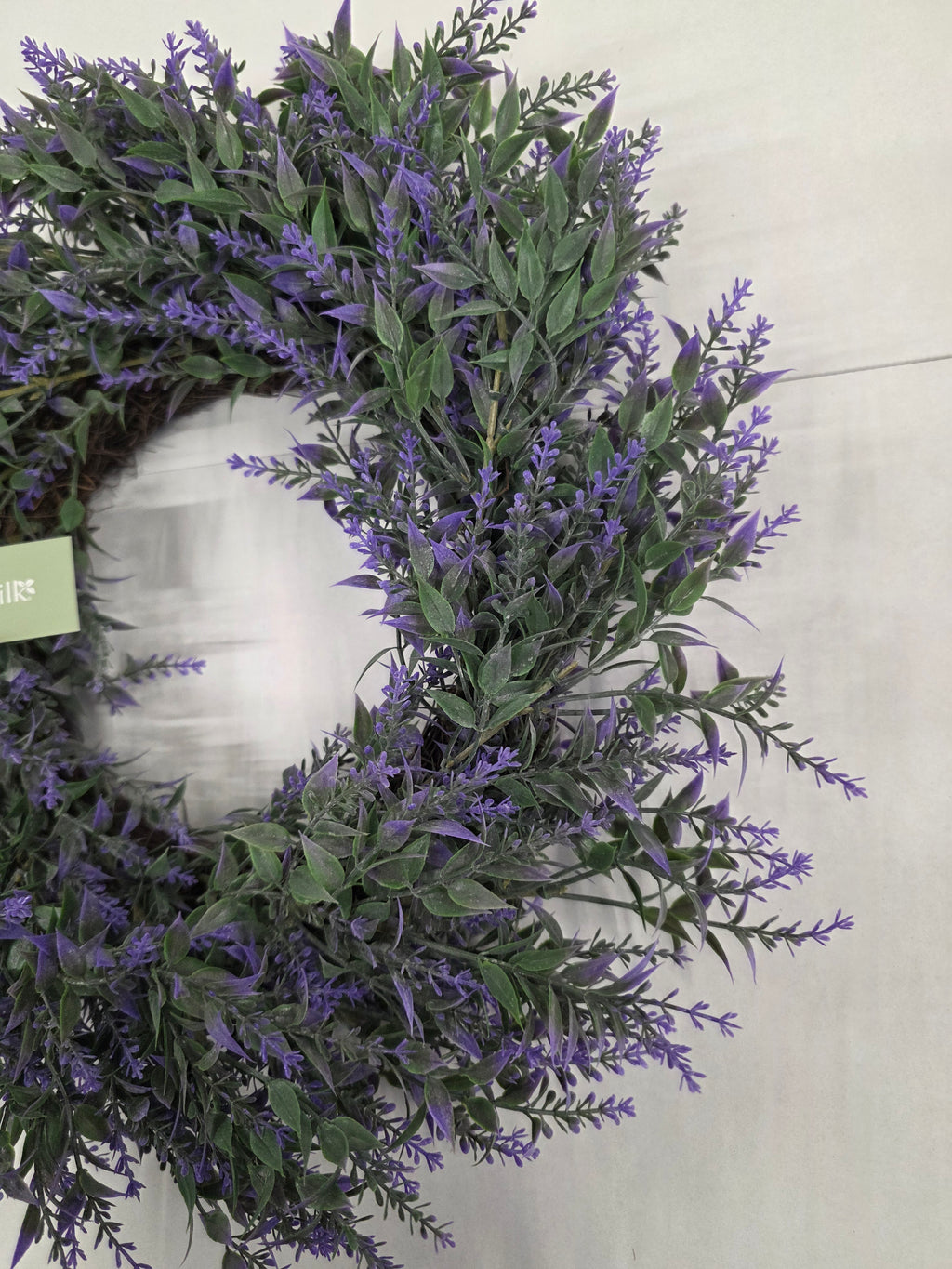 Artificial Wreath Lavender 43cm