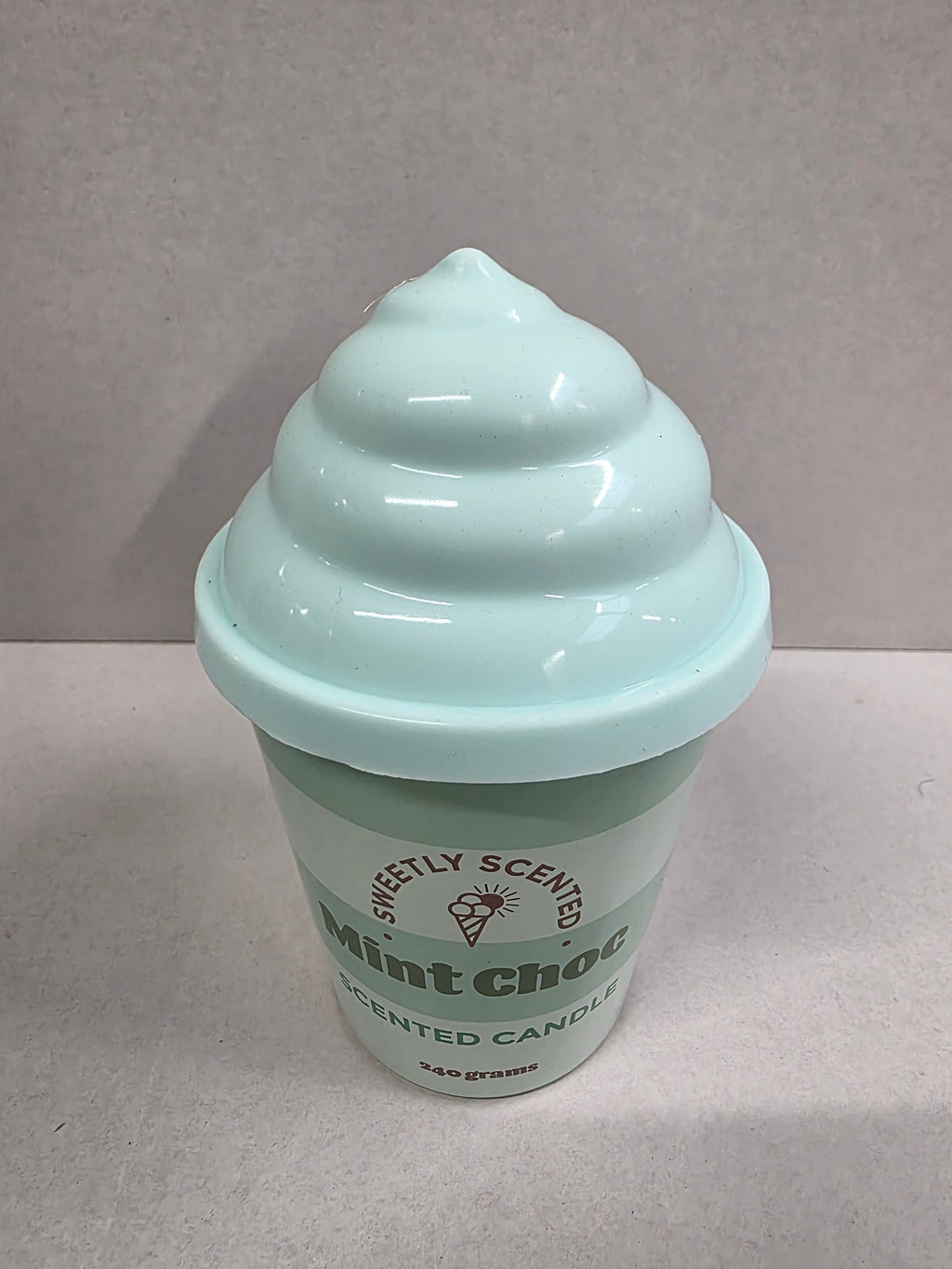 Candle Ice Cream Choc Chip 15x9cm