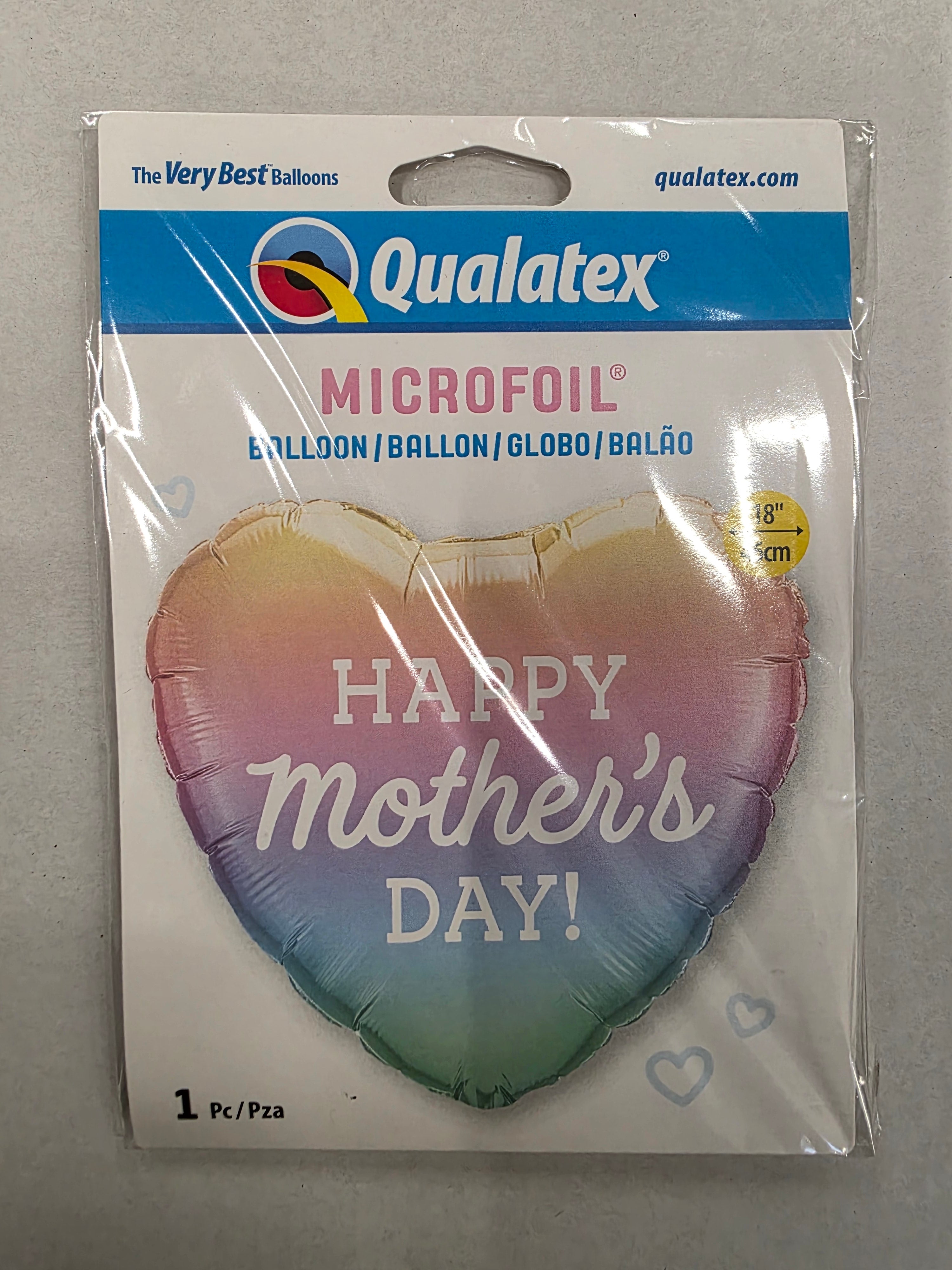 Balloon 18 Inch Mothers Day Ombre (PACK OF 4)