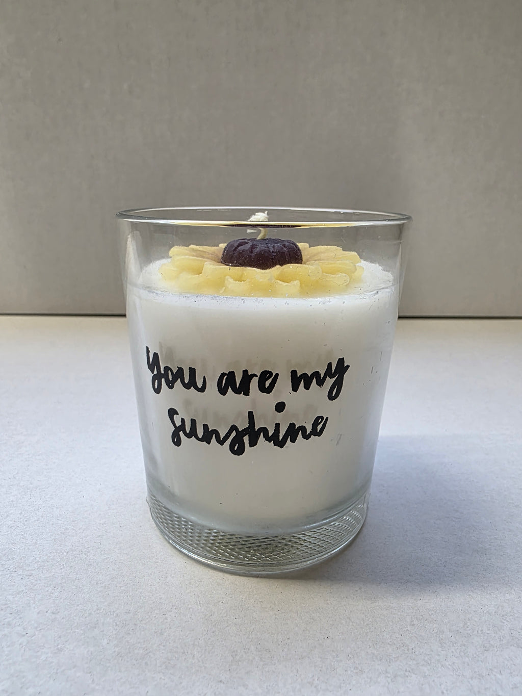 Candle Your Are My Sunshine 9x8cm