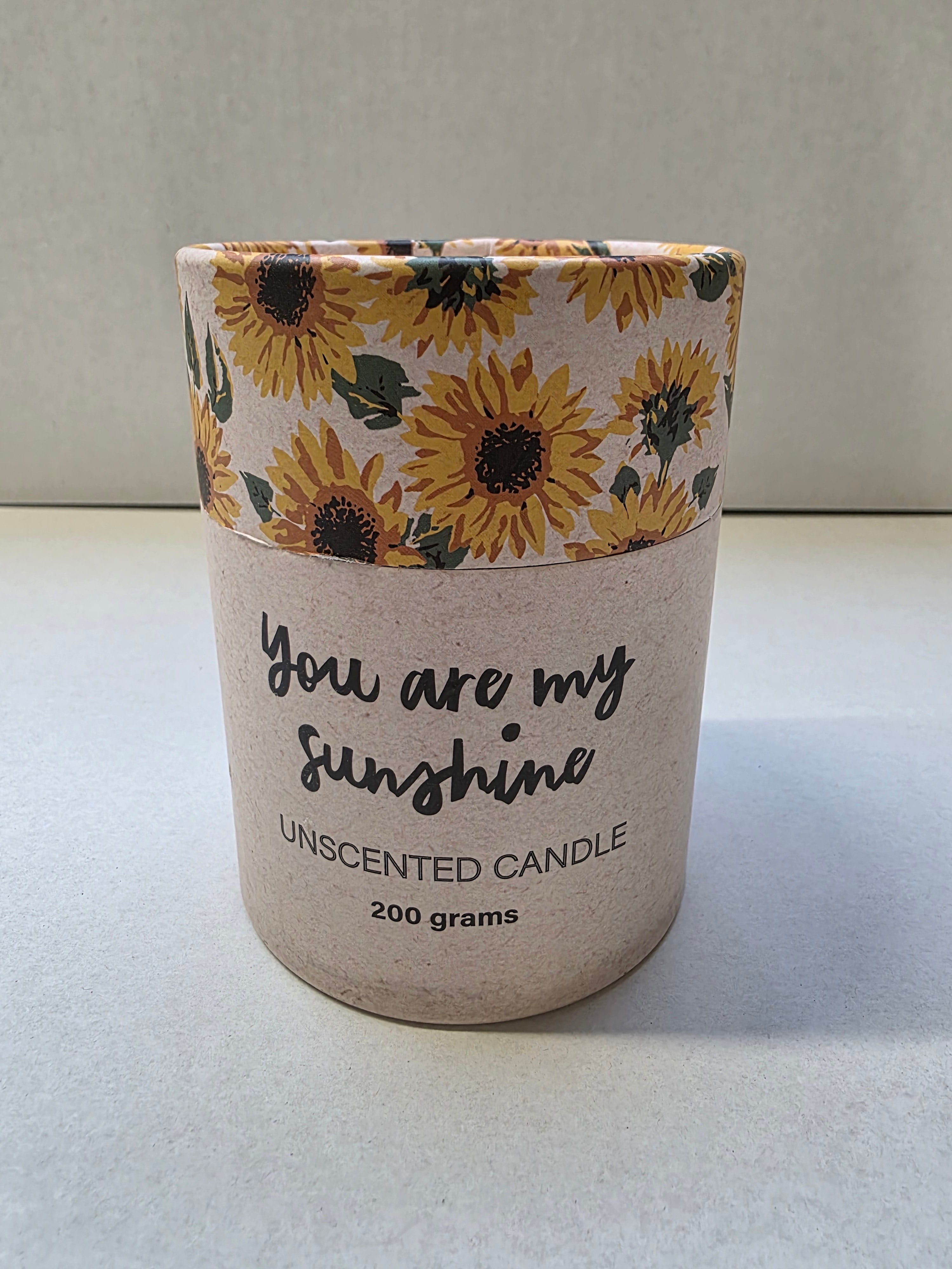 Candle Your Are My Sunshine 9x8cm