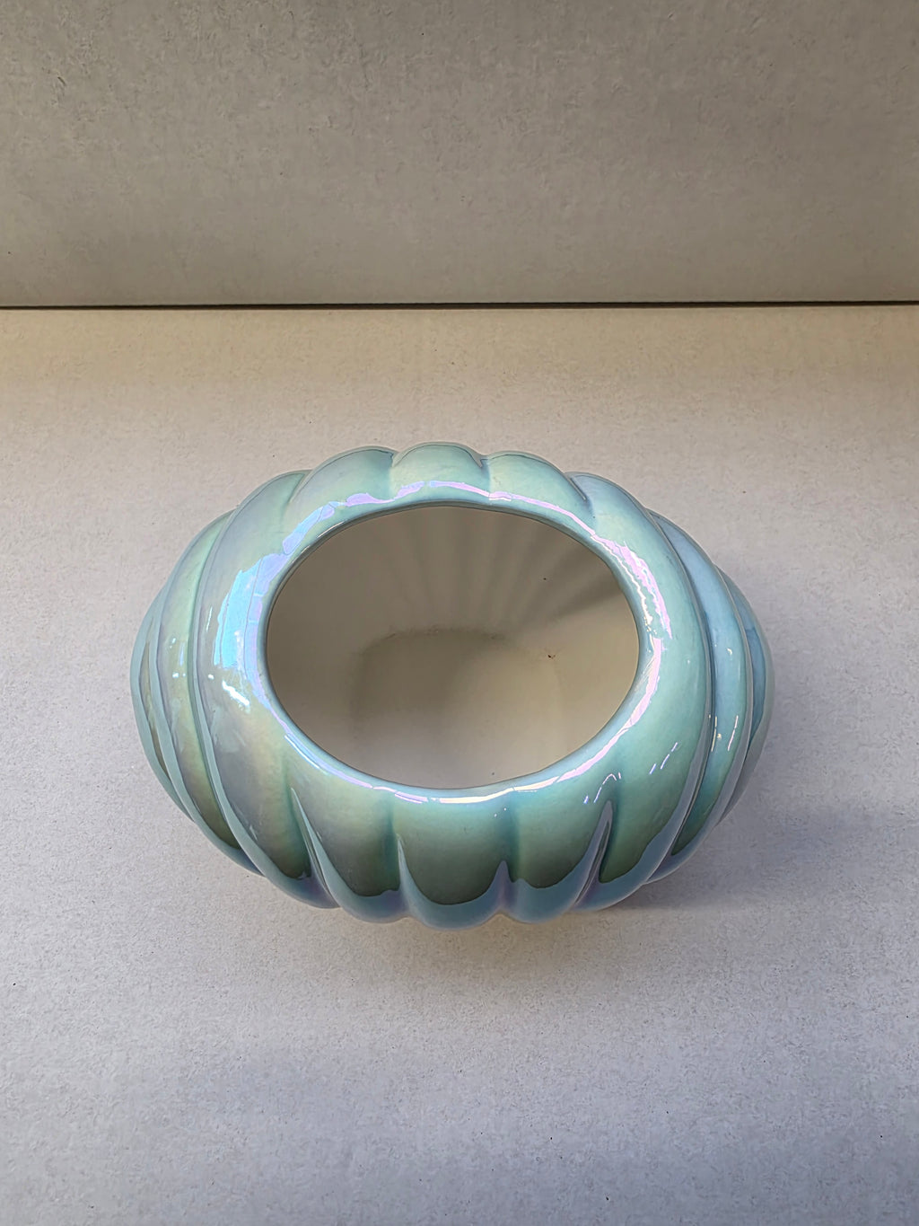 Ceramic Vase Mermaid Shell 14x16x12cm