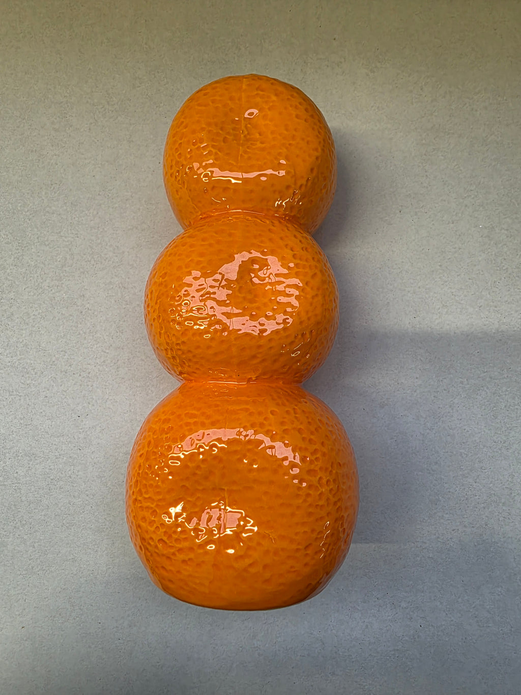 Dolomite Orange Vase 8x7.5x19cm