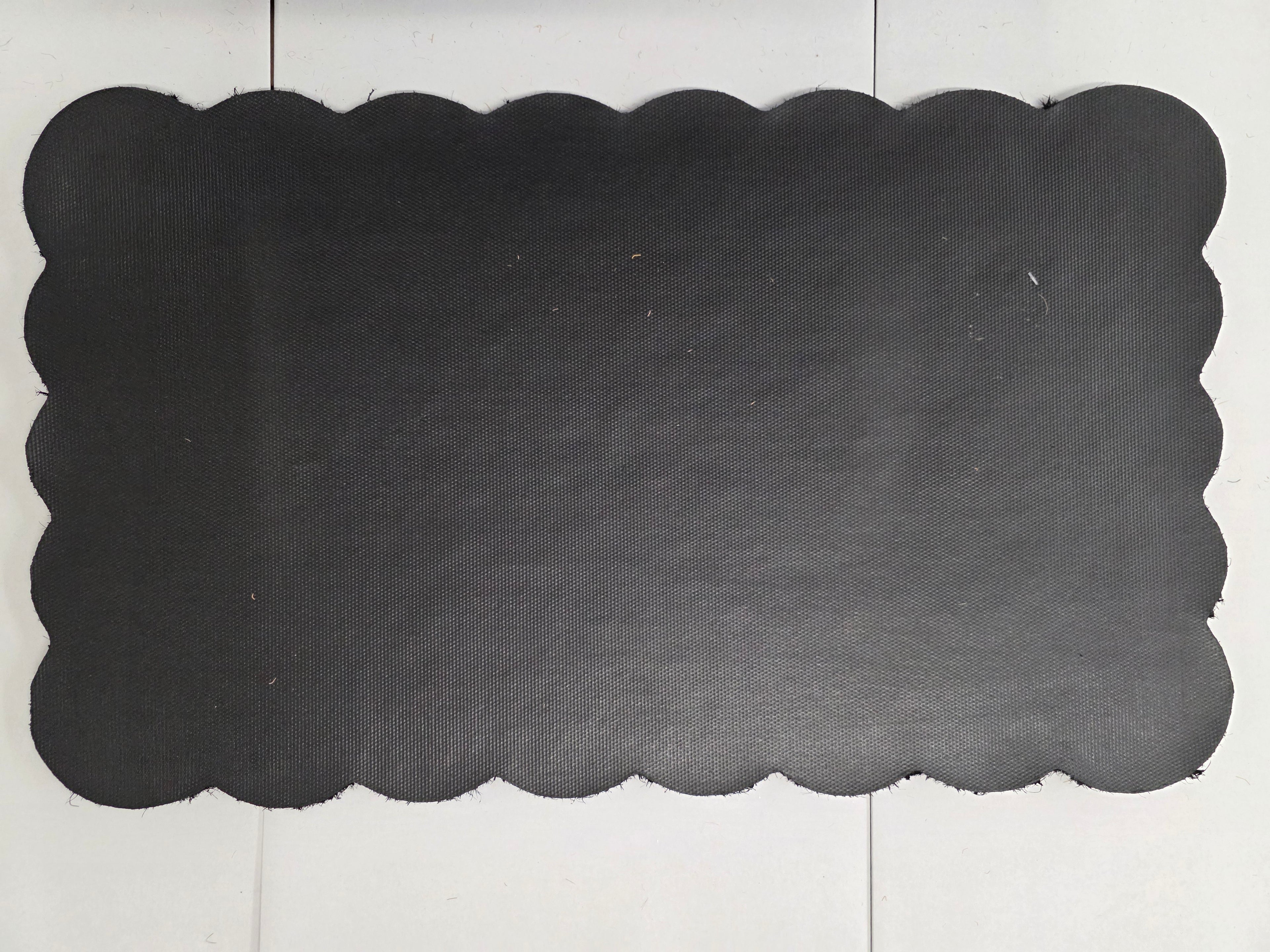 Doormat Scalloped Welcome 45x75cm