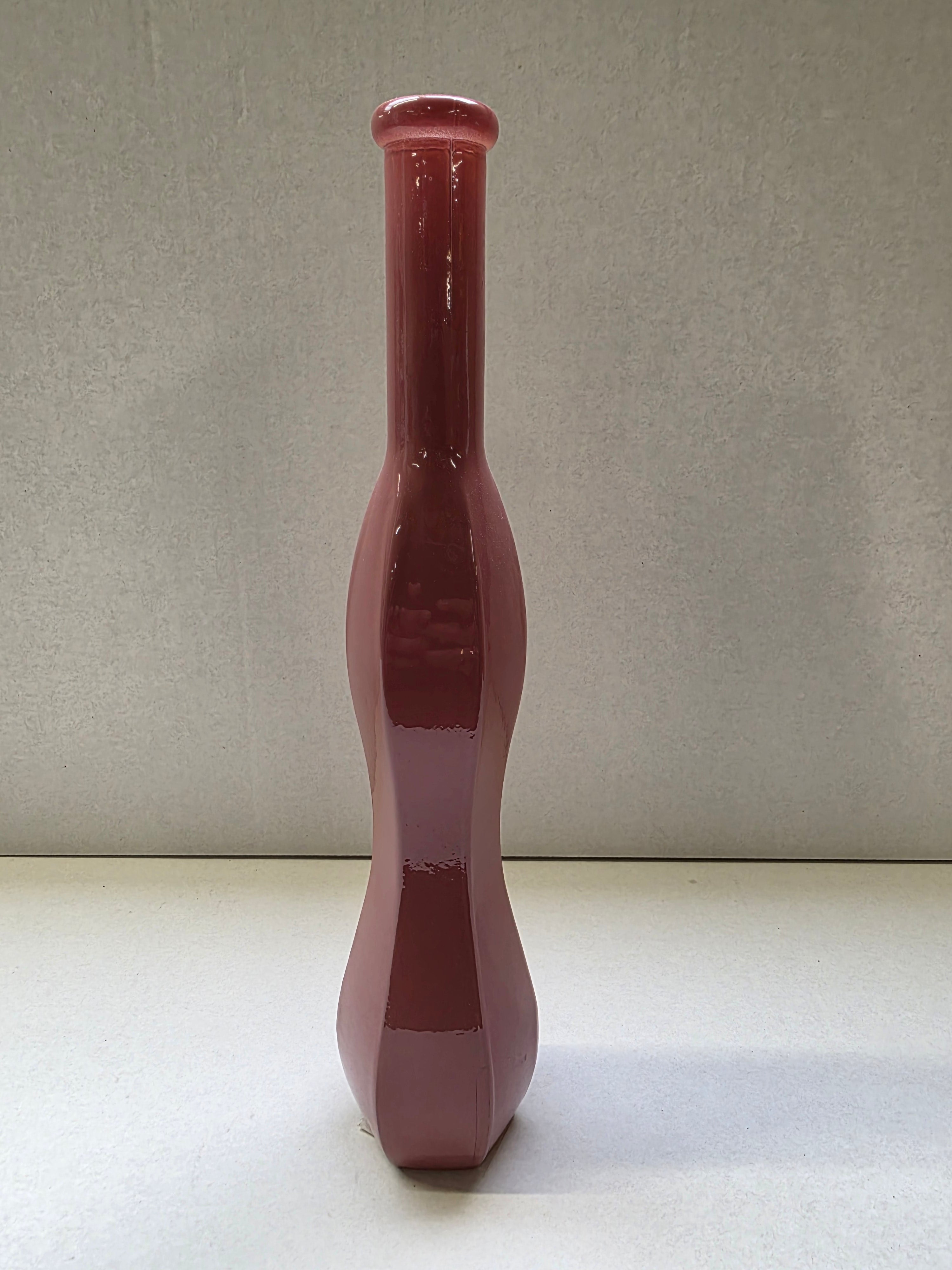 Glass Jovi Vase Dusky Pink (PACK OF 4)