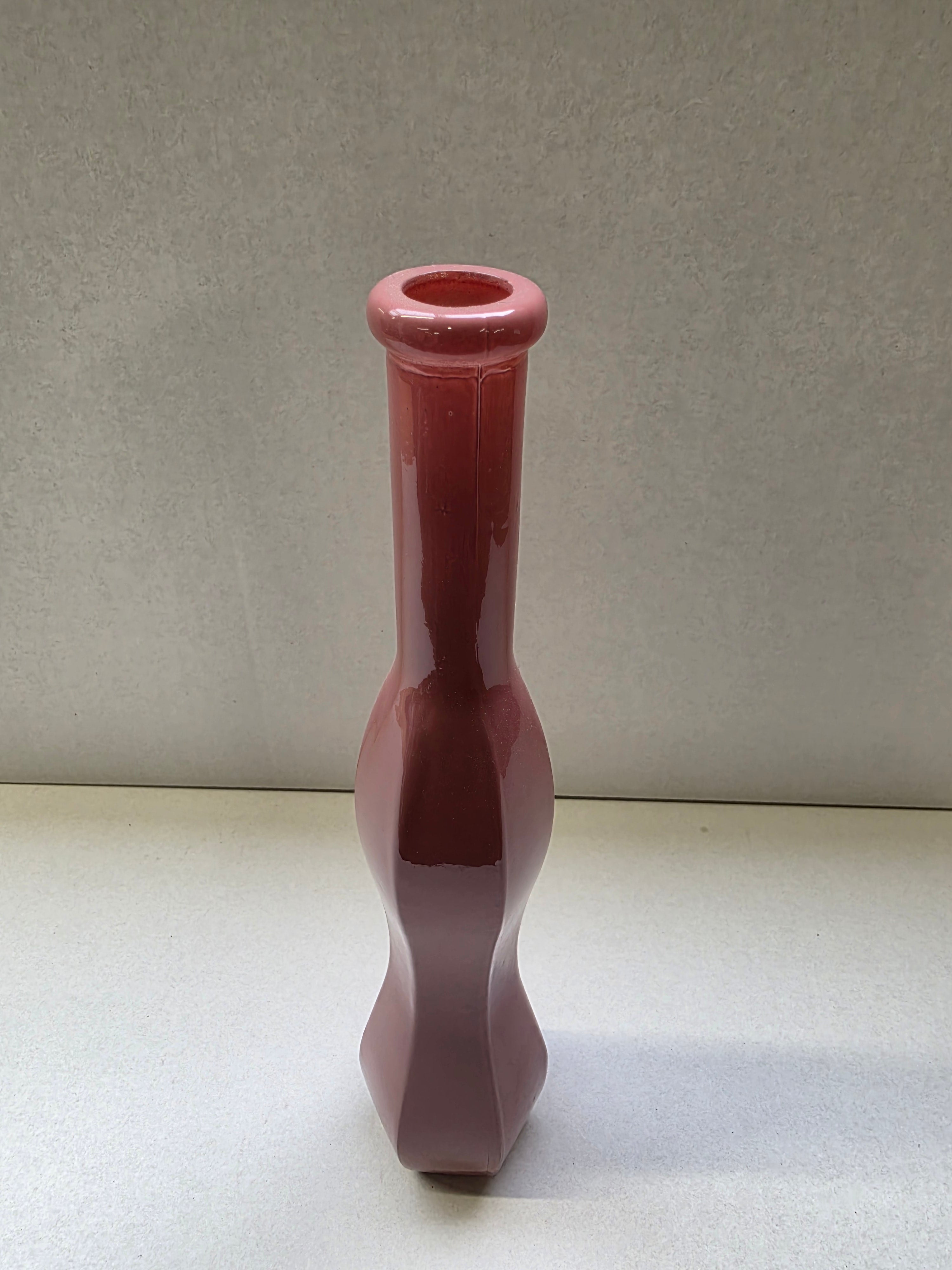 Glass Jovi Vase Dusky Pink (PACK OF 4)