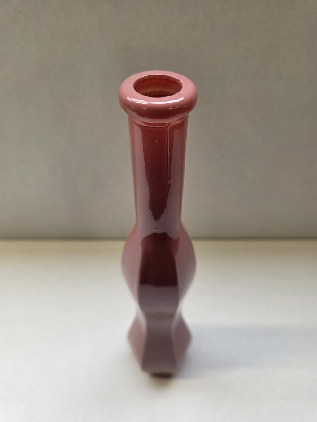 Glass Jovi Vase Dusky Pink (PACK OF 4)