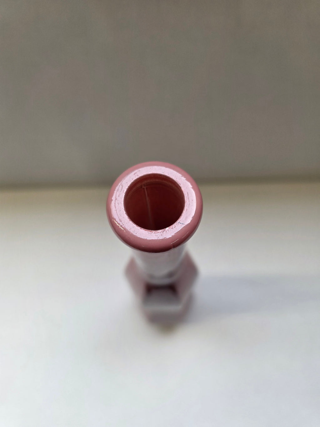 Glass Jovi Vase Dusky Pink (PACK OF 4)