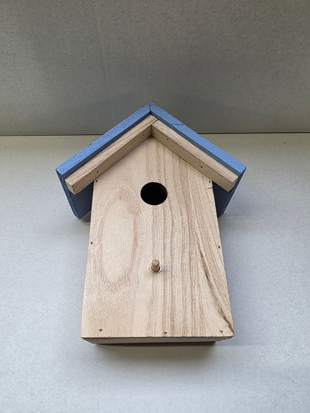 Hanger Birdhouse Cabin Blue (PACK OF 2)