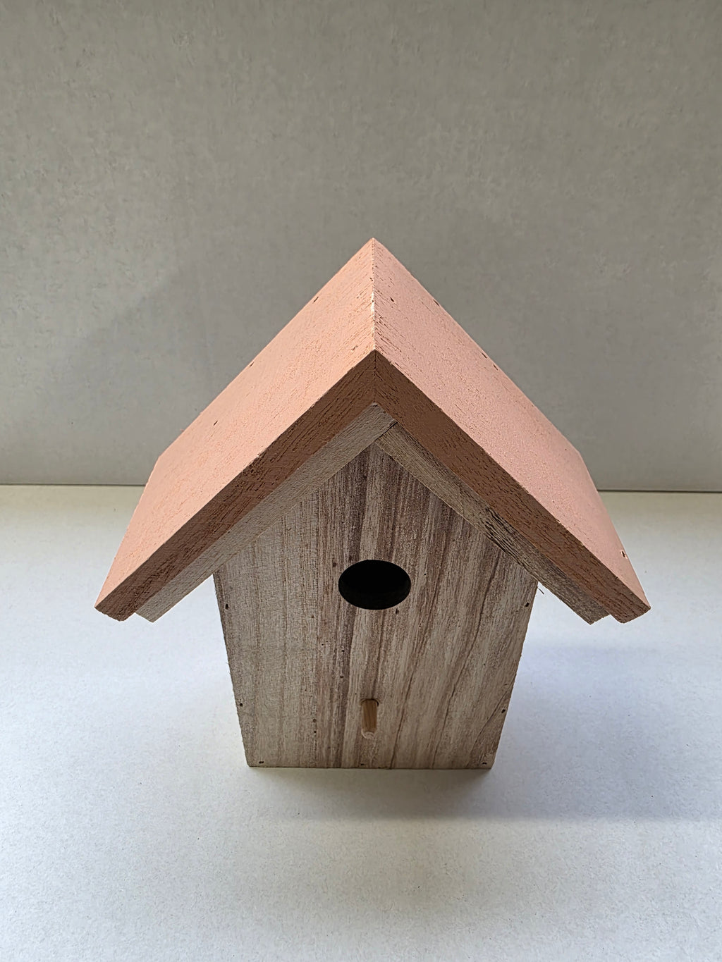 Hanger Birdhouse Cabin Light Pink (PACK OF 2)