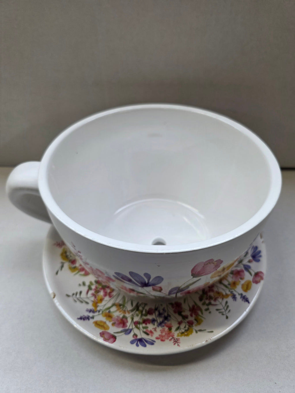 Pot Cup & Saucer Fiori 23cm