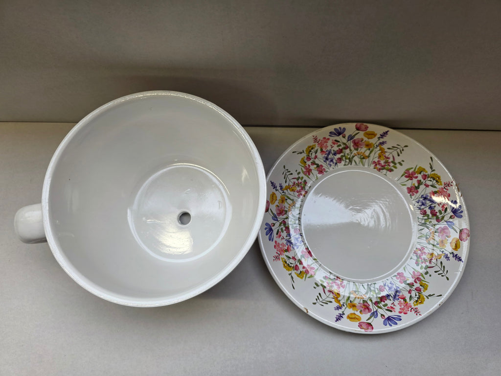 Pot Cup & Saucer Fiori 23cm
