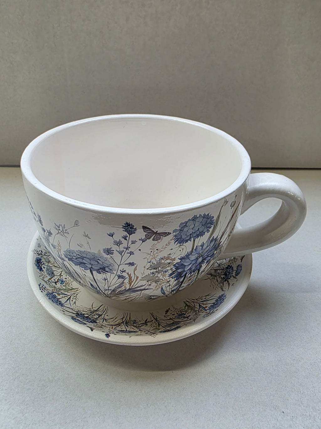 Pot Cup & Saucer Florin 19cm