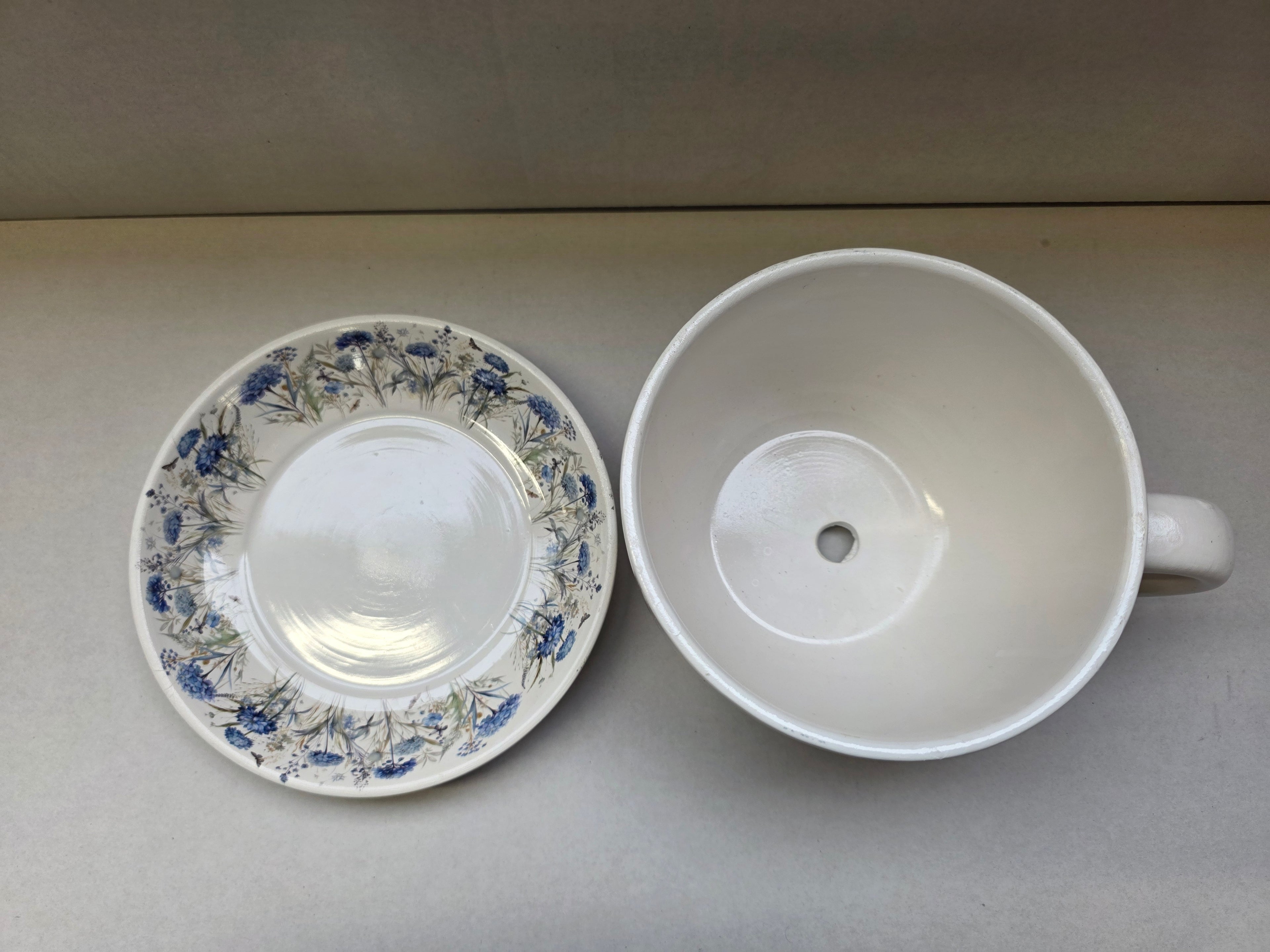 Pot Cup & Saucer Florin 19cm