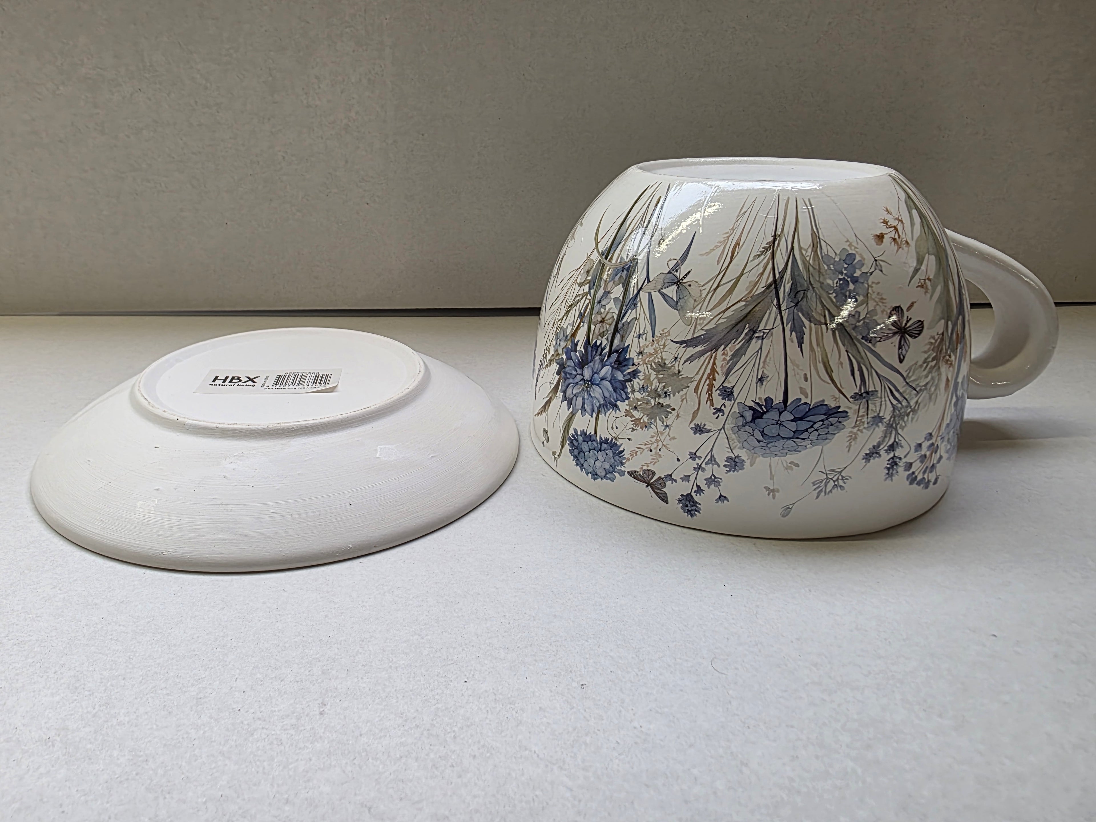 Pot Cup & Saucer Florin 19cm