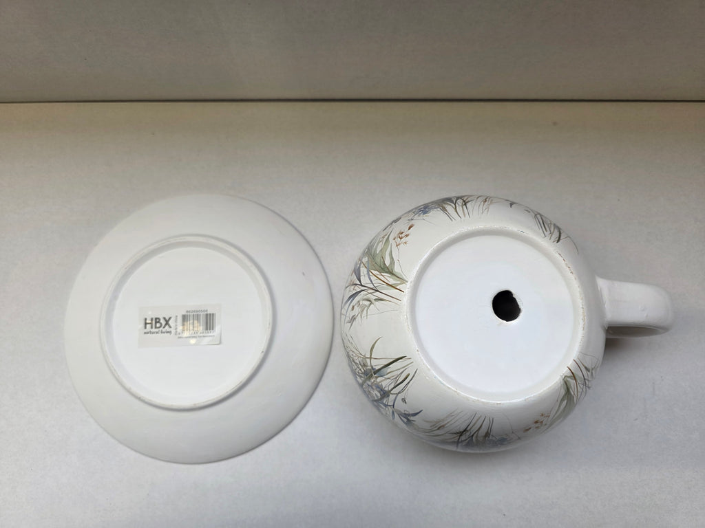 Pot Cup & Saucer Florin 19cm