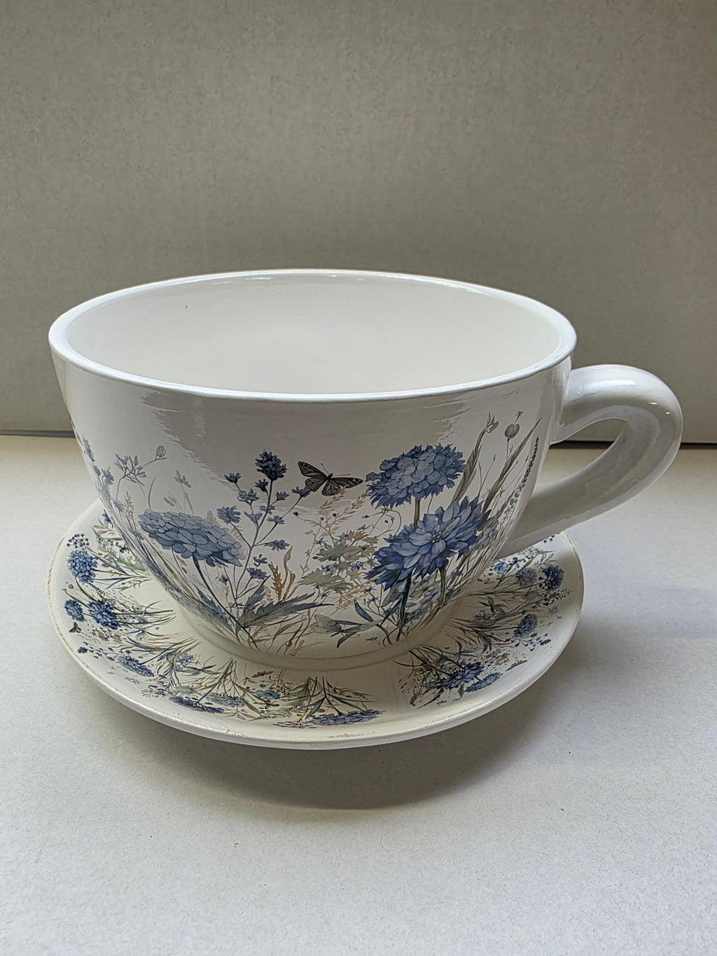 Pot Cup & Saucer Florin 23cm