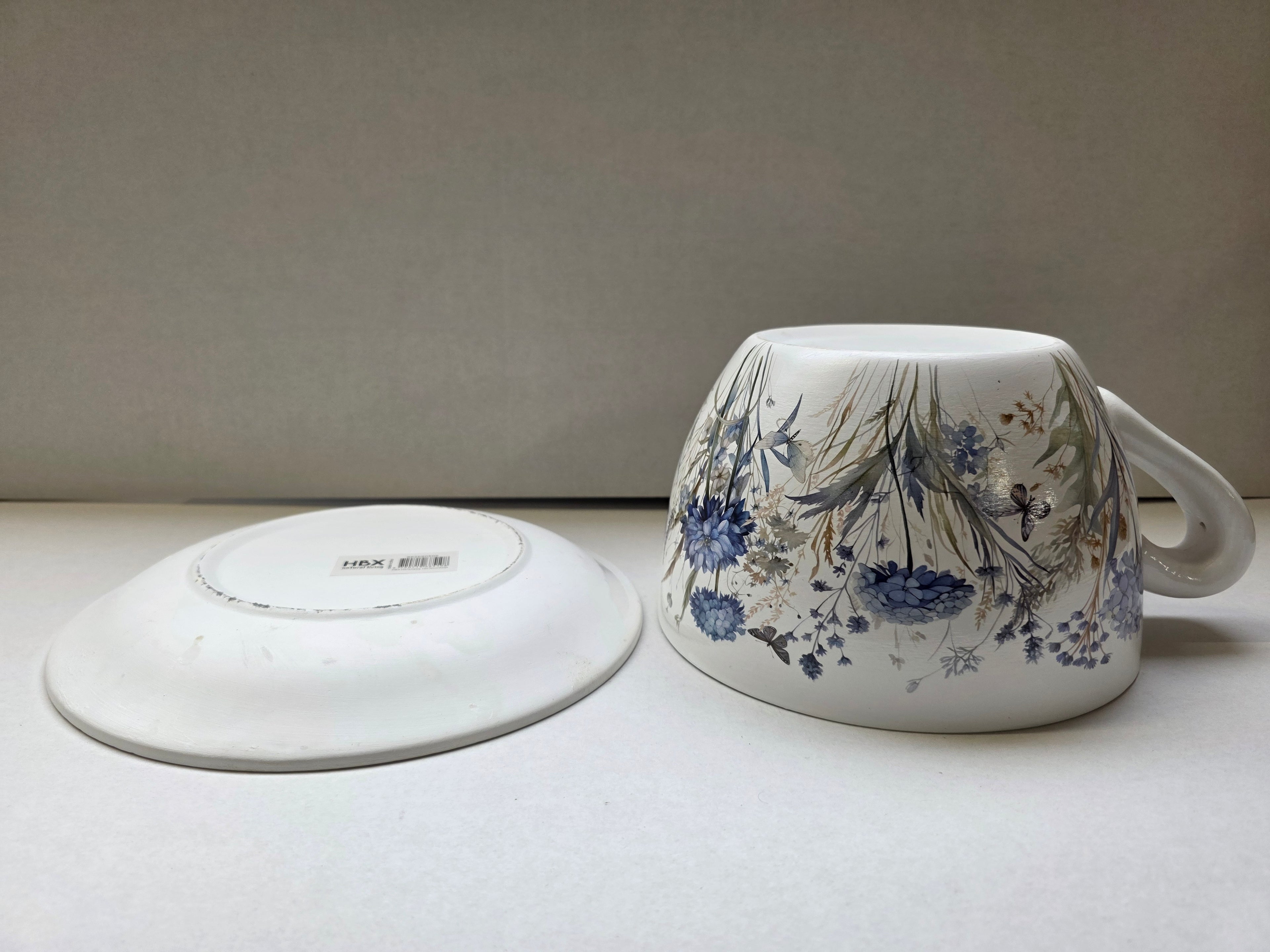 Pot Cup & Saucer Florin 23cm
