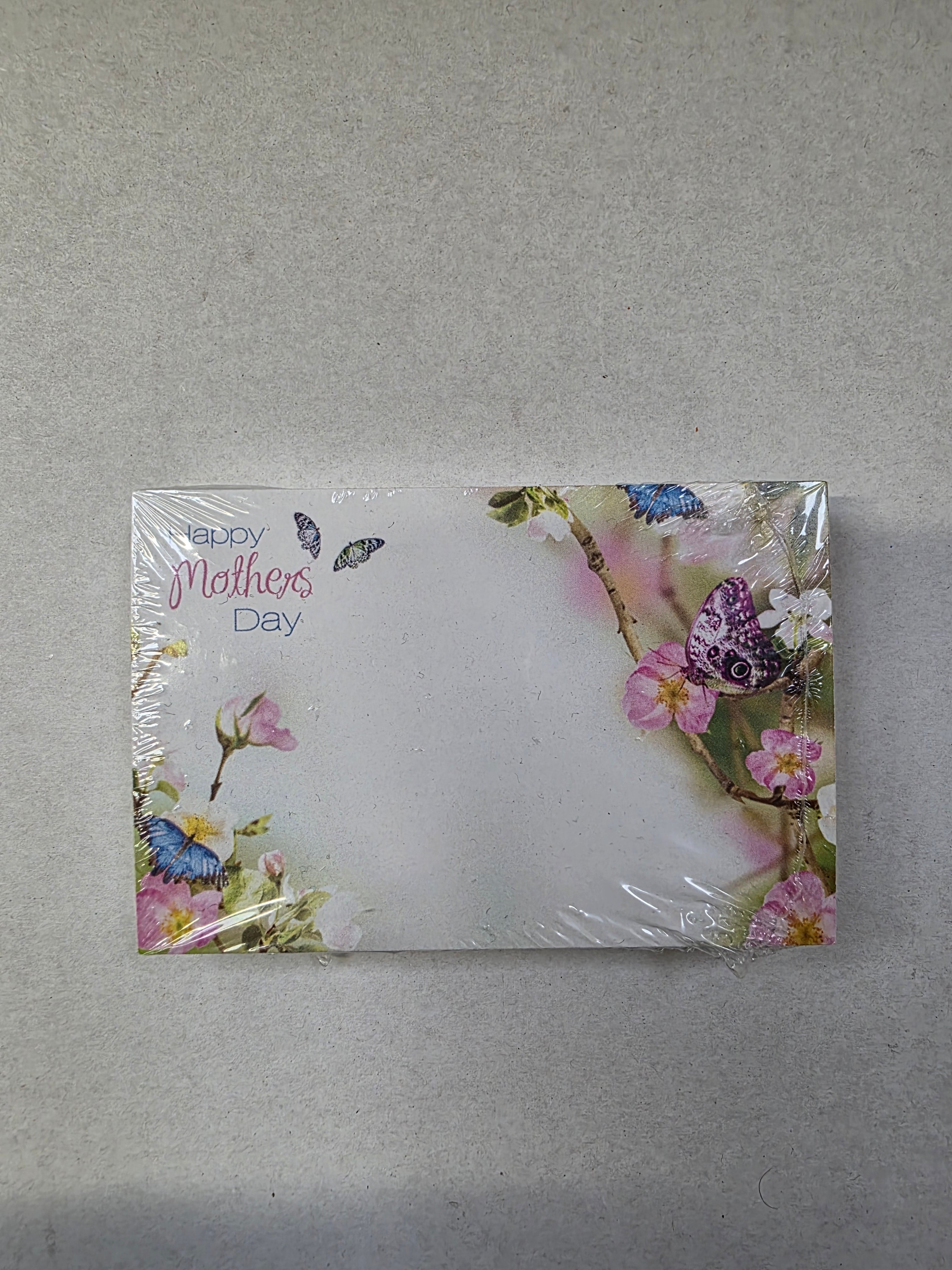 Small Card Mothers Day Butterflies (3 pack of 50 cards each)