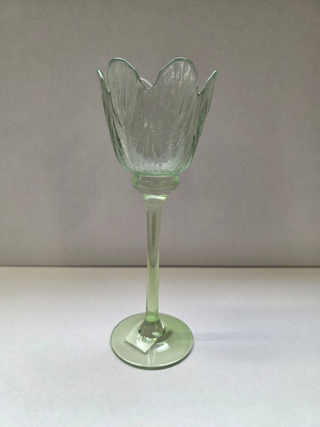 Tealight Tulipa Lux Green 22.5x8cm