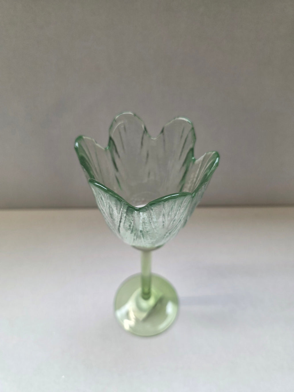 Tealight Tulipa Lux Green 22.5x8cm