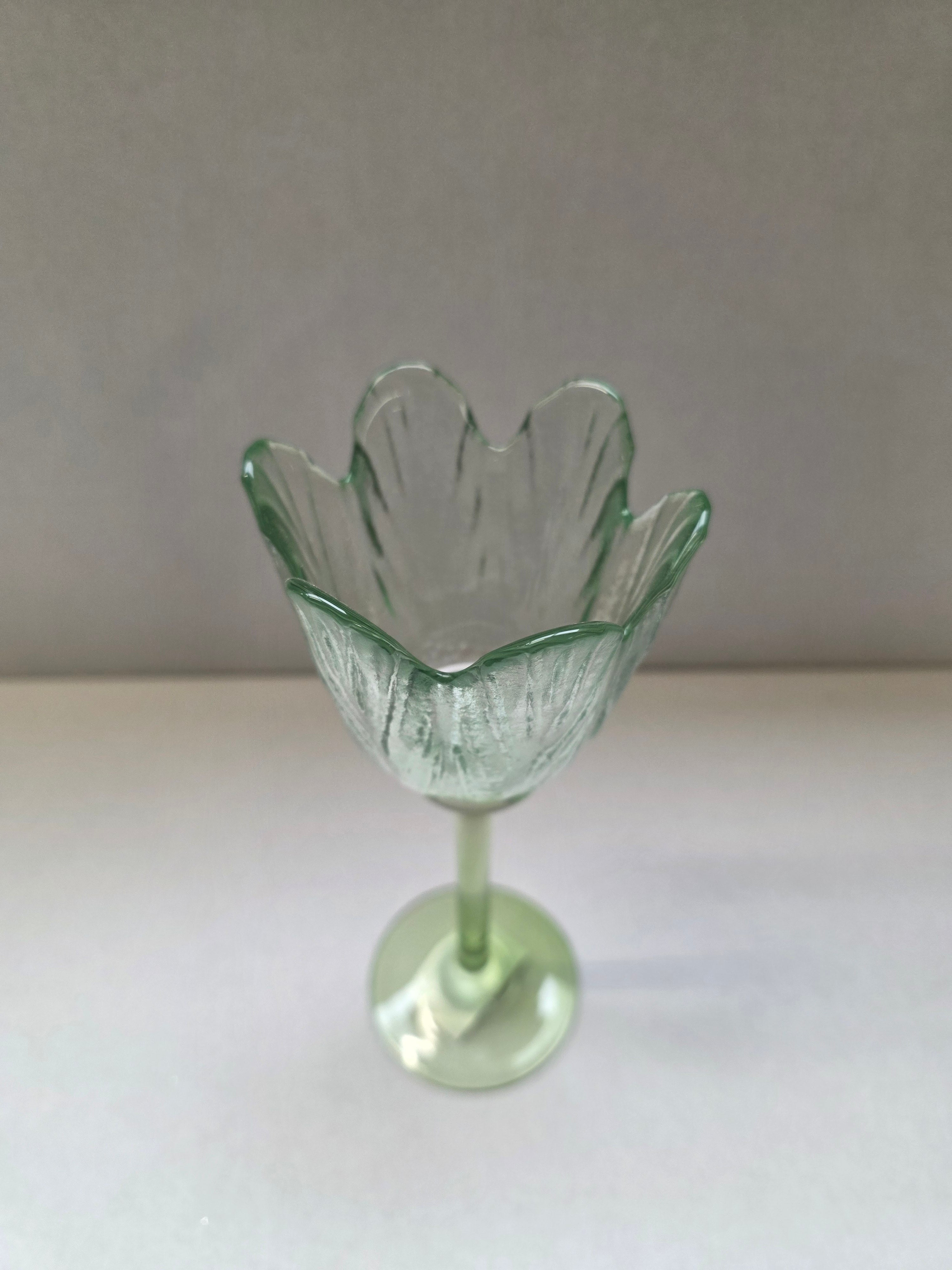 Tealight Tulipa Lux Green 22.5x8cm