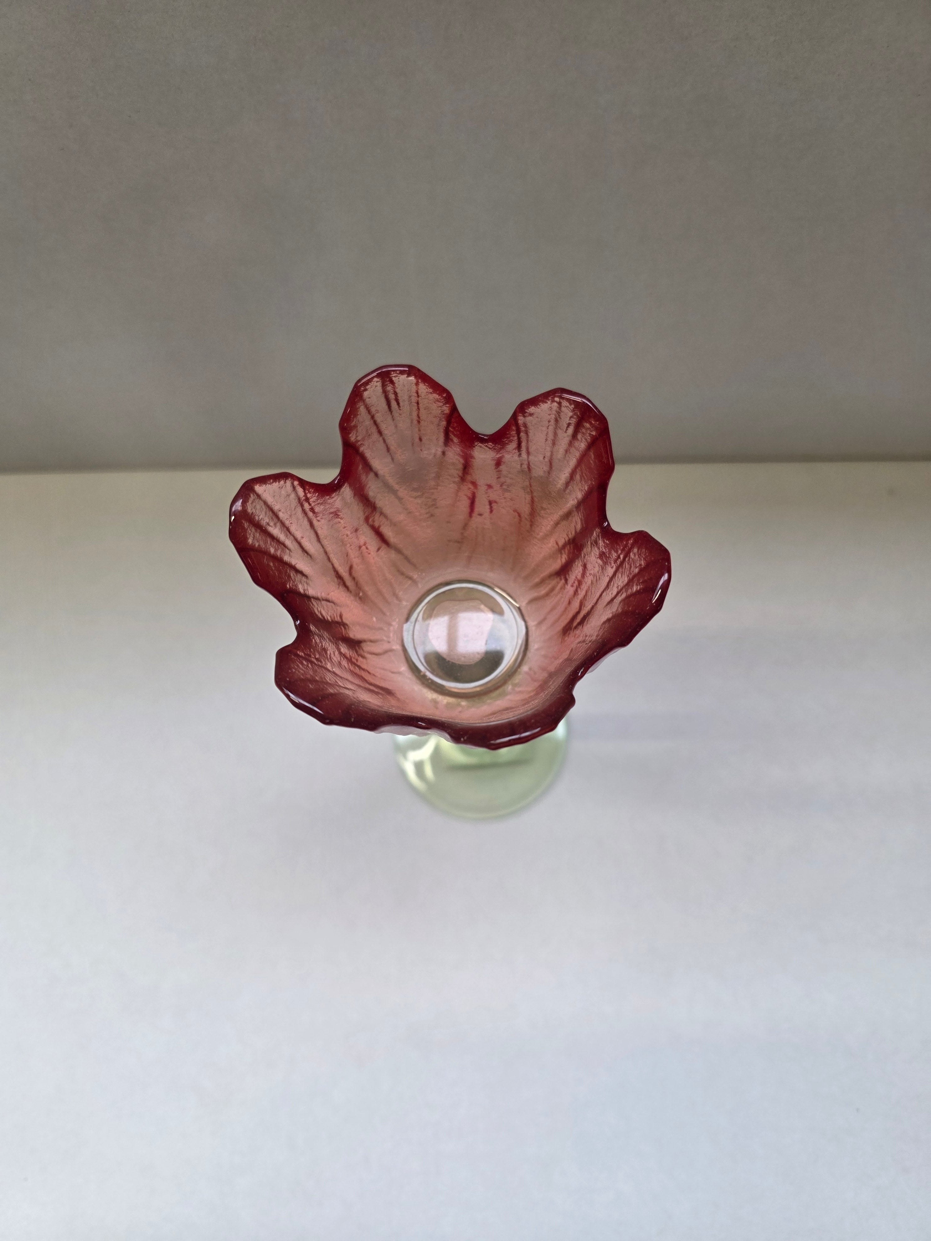 Tealight Tulipa Lux Red 22.5x8cm
