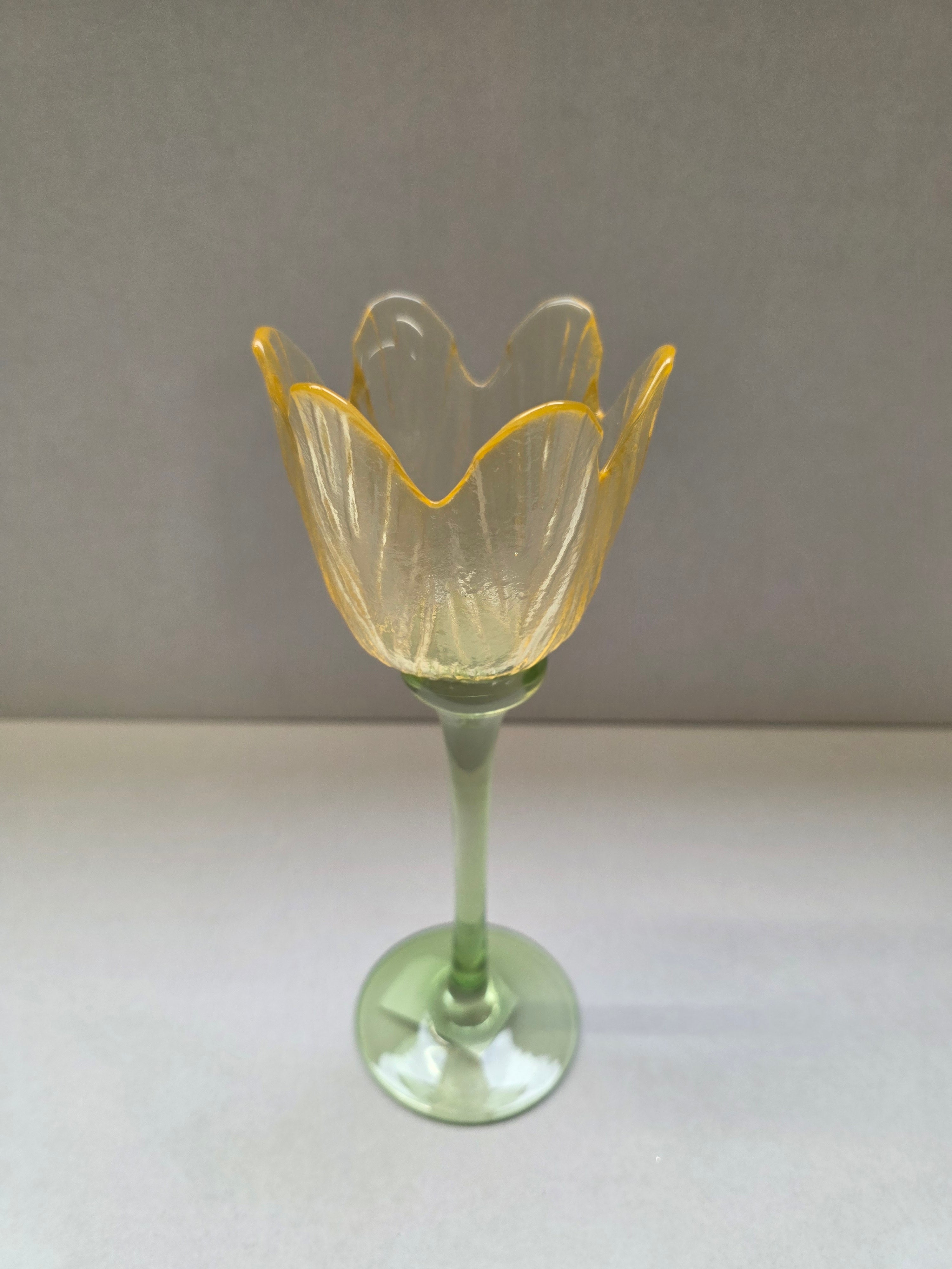 Tealight Tulipa Lux Yellow 22.5x8cm