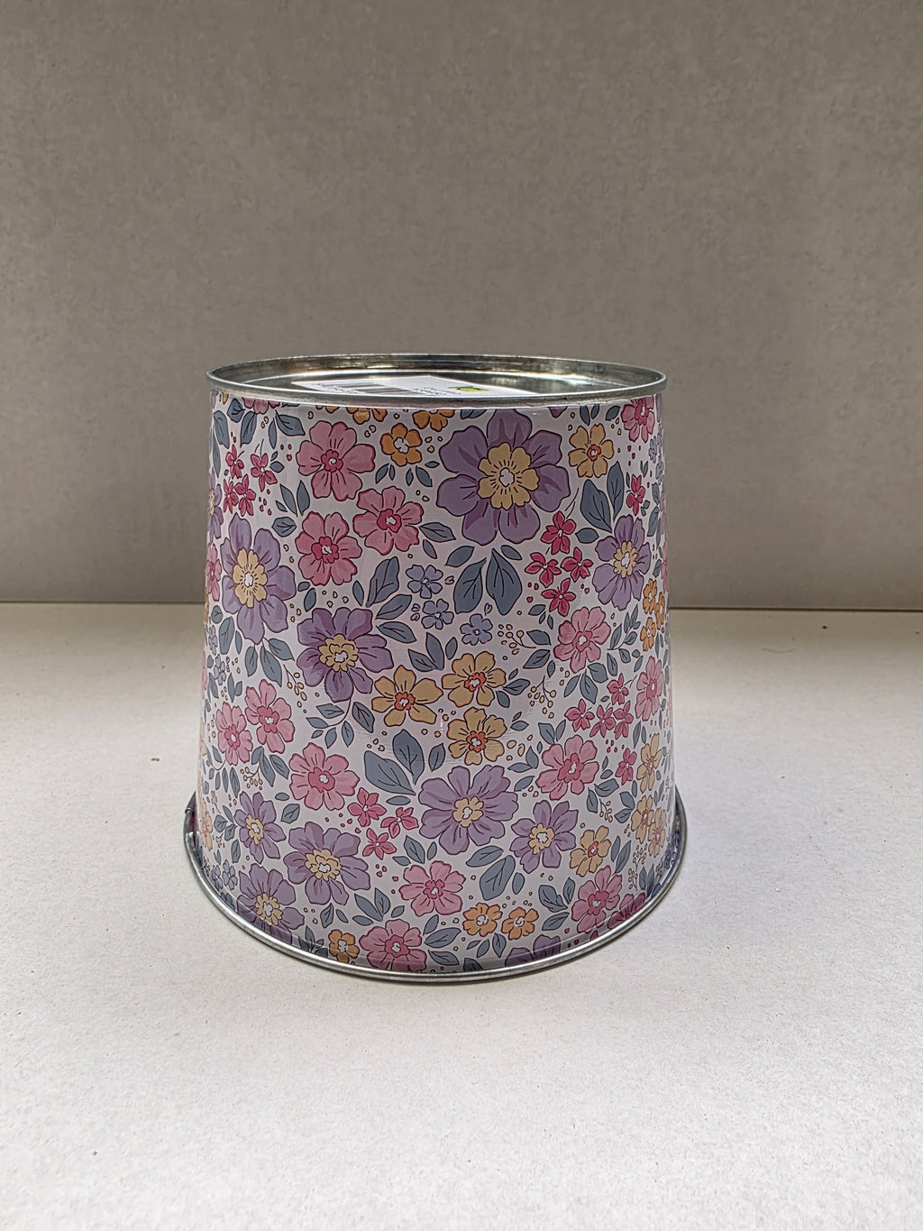 Zinc Pot Liberty Floral 13x11cm (PACK OF 3)