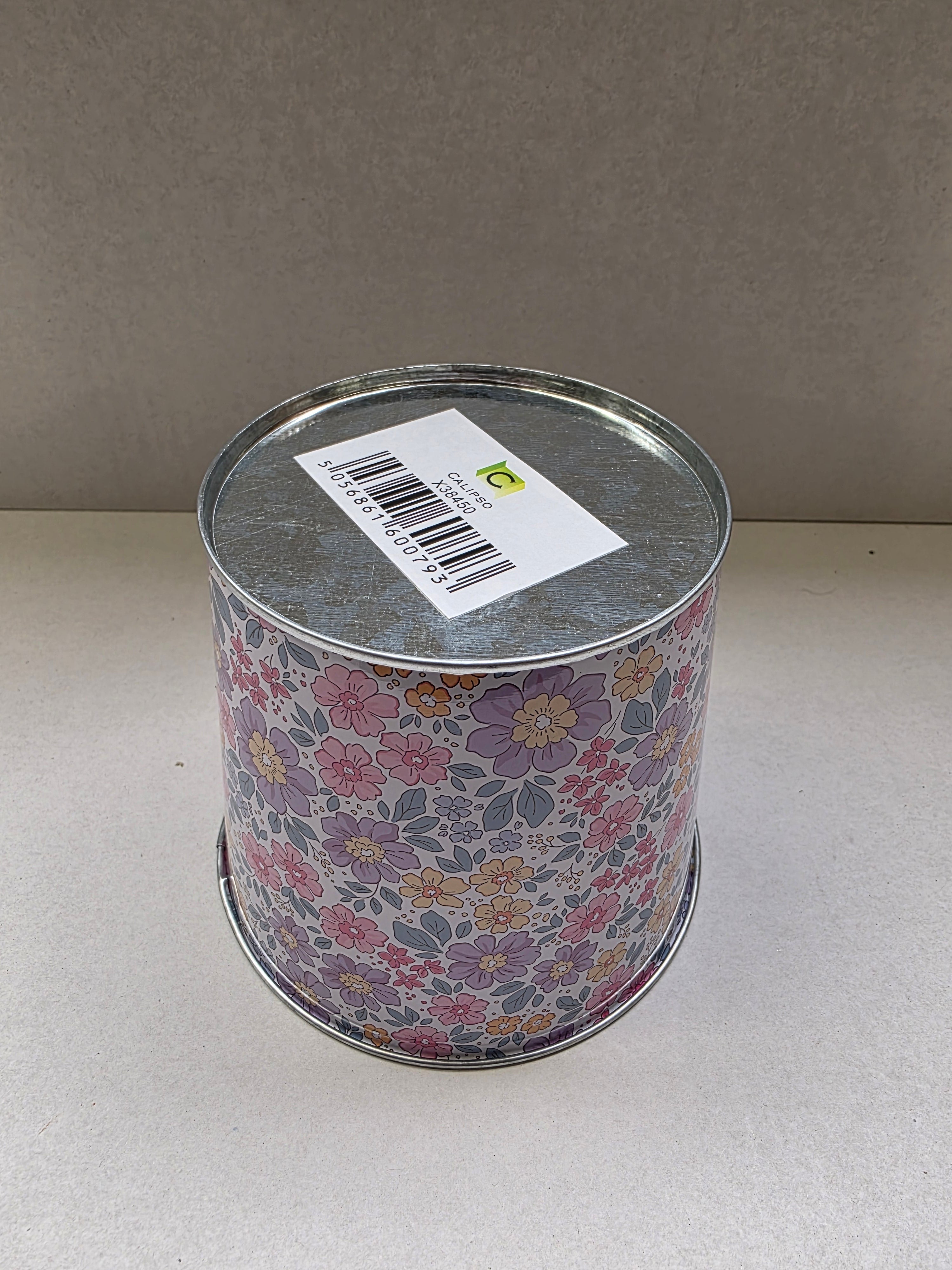 Zinc Pot Liberty Floral 13x11cm (PACK OF 3)