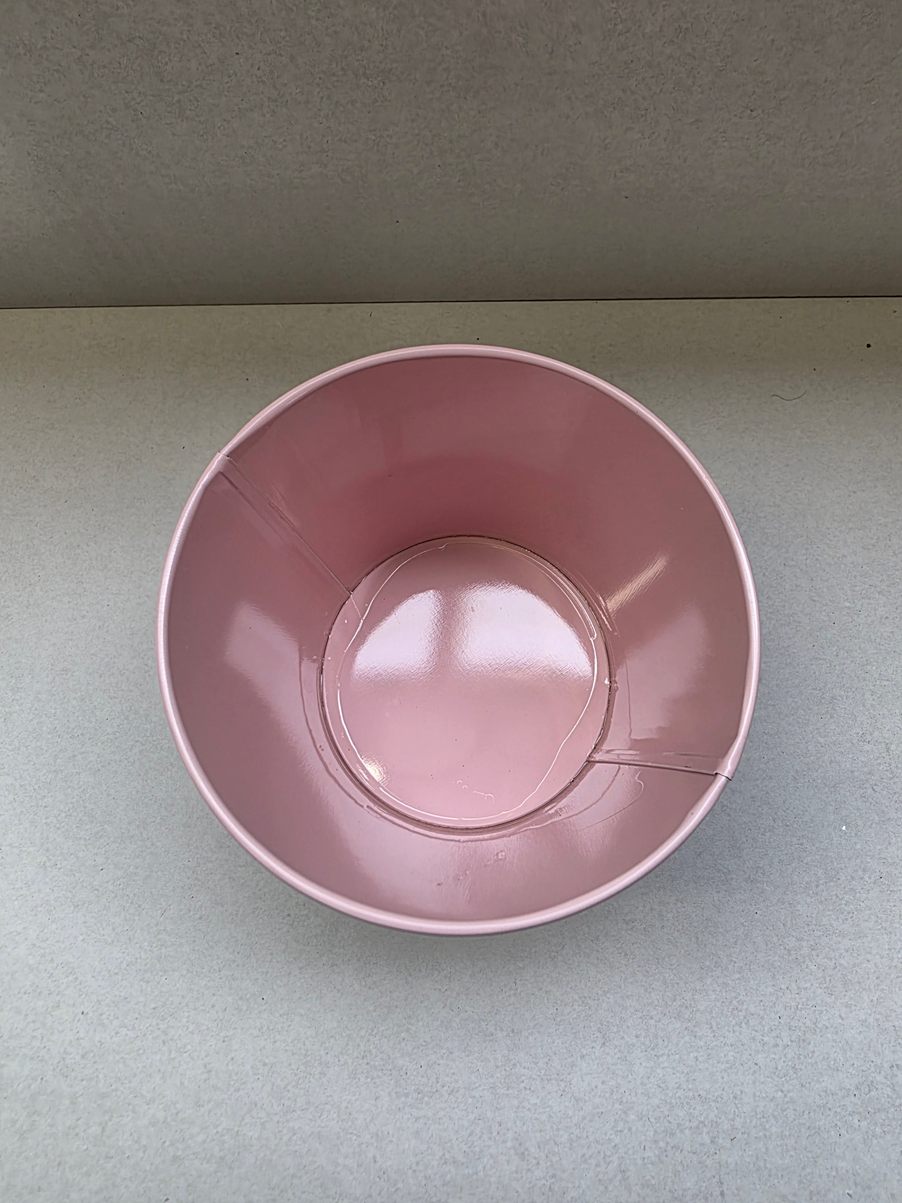 Zinc Pot Poppy 13x11x10cm (PACK OF 3)