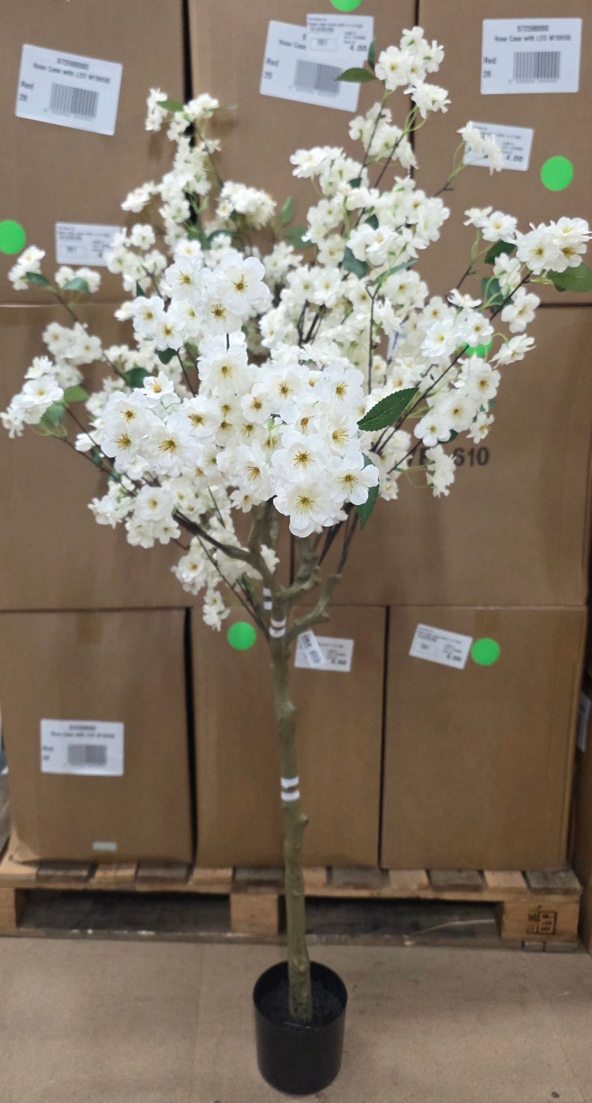 Artificial Blossom Tree White 165cm