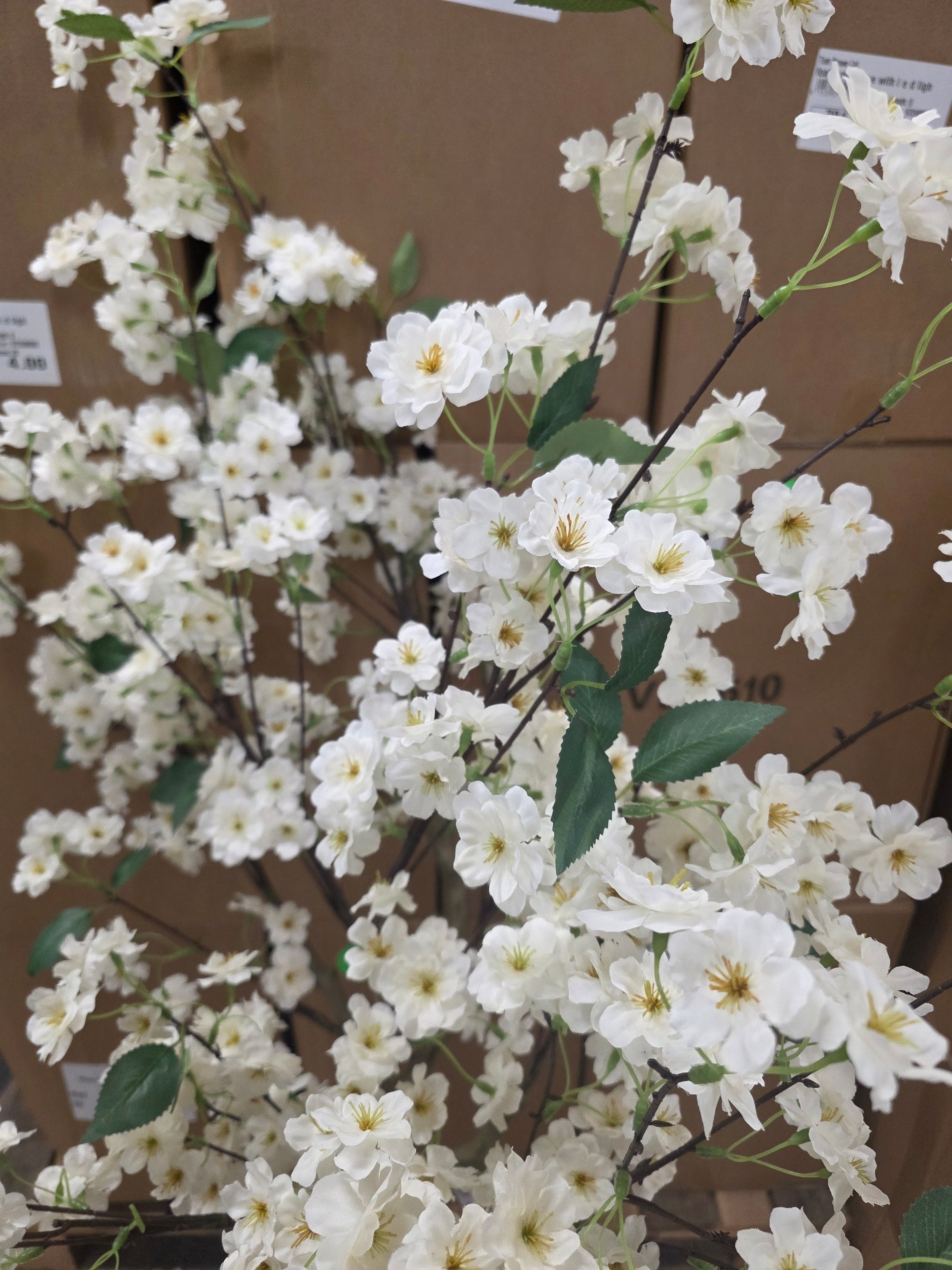 Artificial Blossom Tree White 165cm