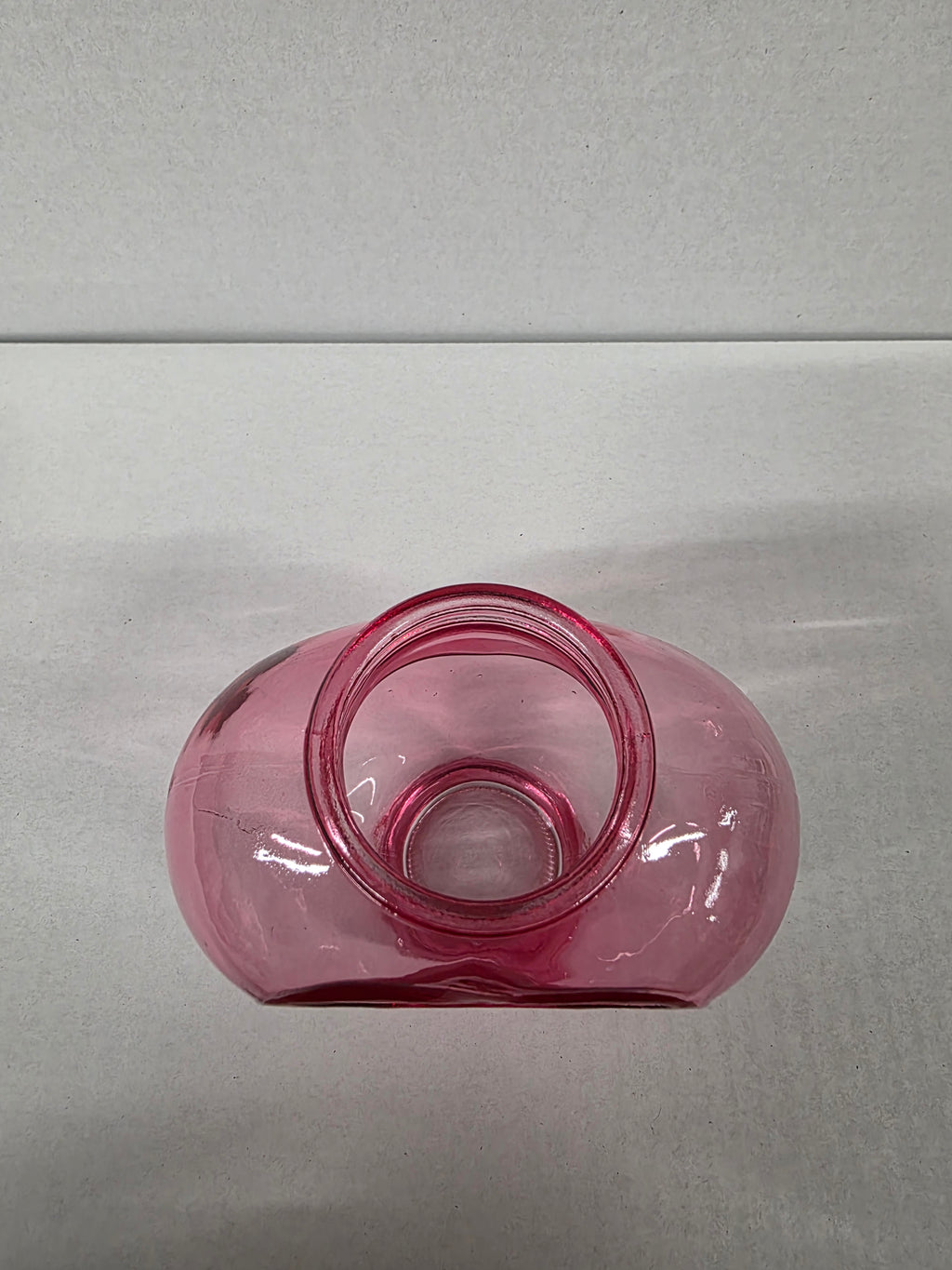 Vase Heart Glow Pink 11.8x7.3x11.5cm (PACK OF 3)