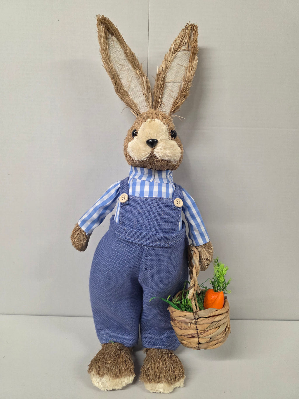 Bunny Edward With Blue Dungarees 58cm