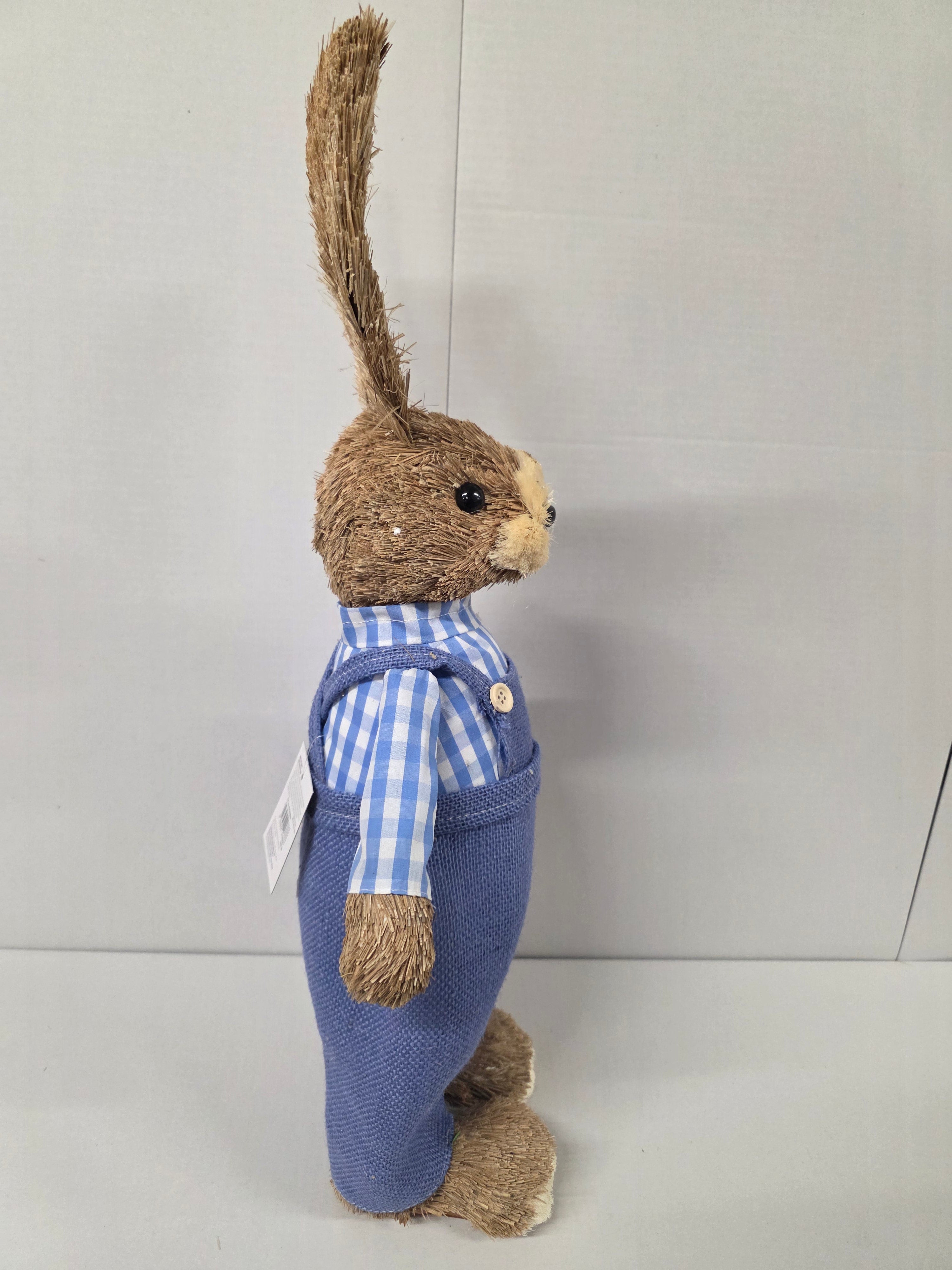 Bunny Edward With Blue Dungarees 58cm