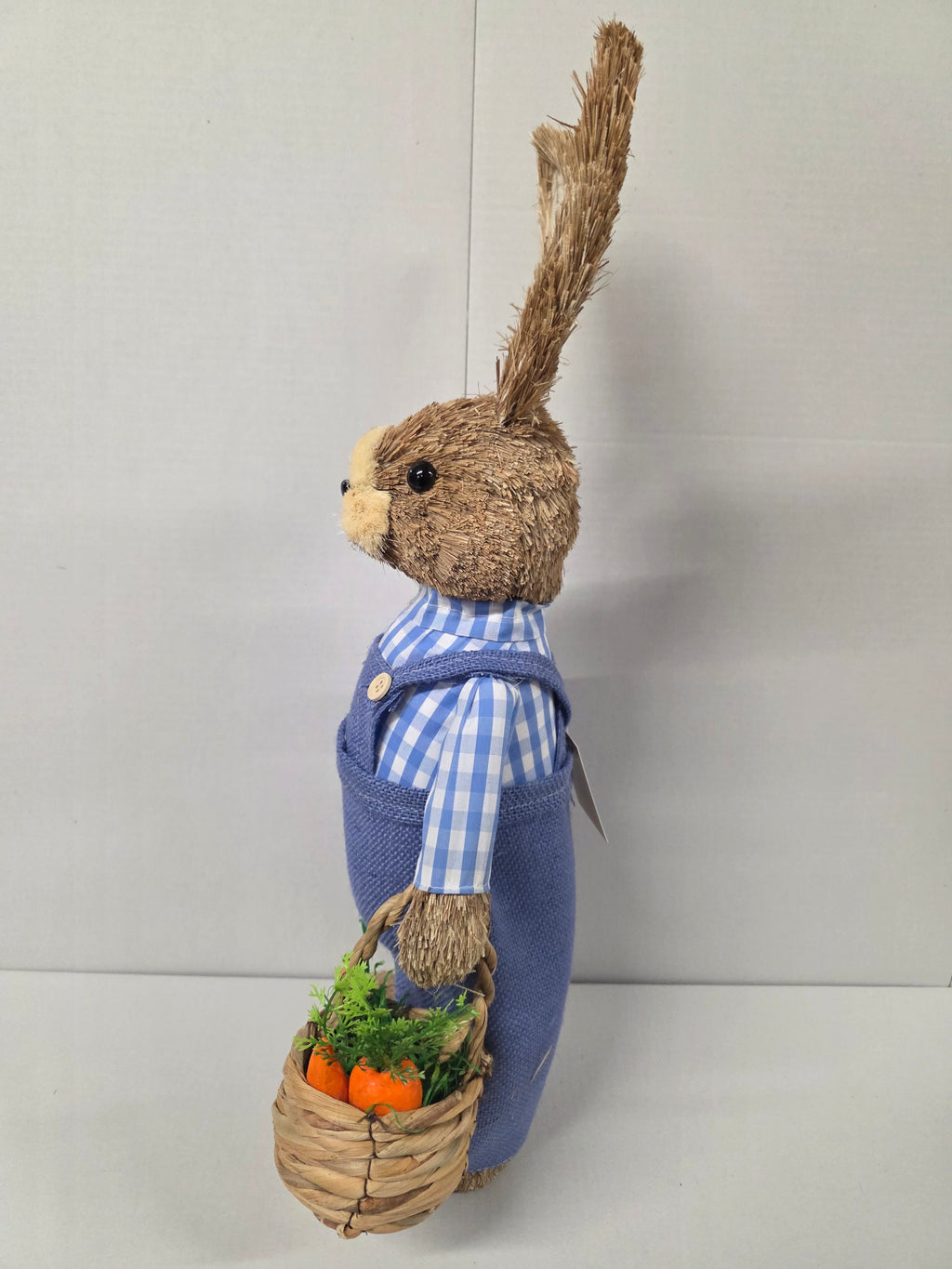 Bunny Edward With Blue Dungarees 58cm