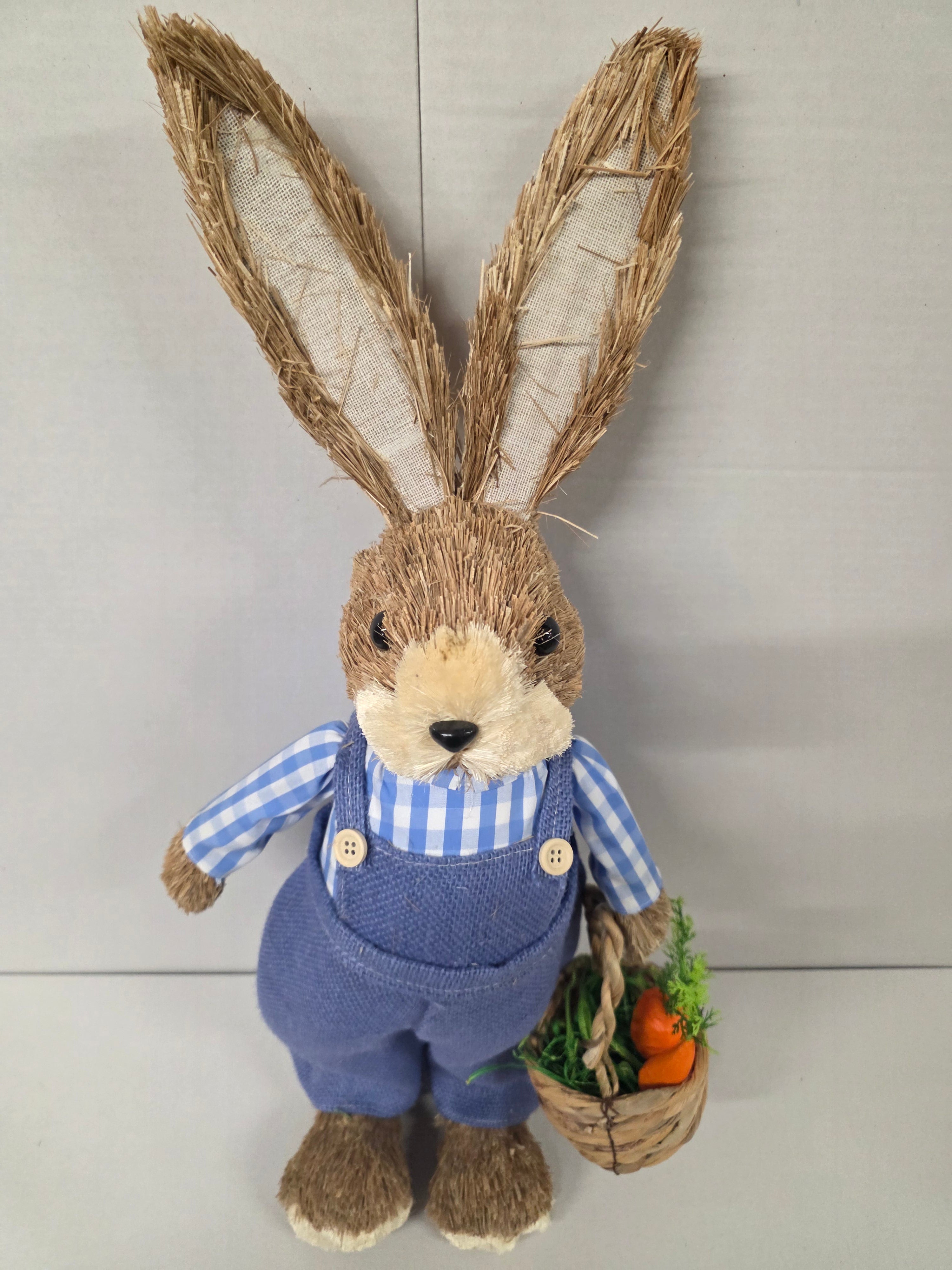 Bunny Edward With Blue Dungarees 58cm