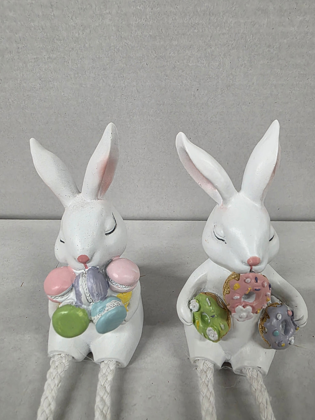 Bunny Figure With Cookie Assorted 12x7x6cm (PACK OF 2)