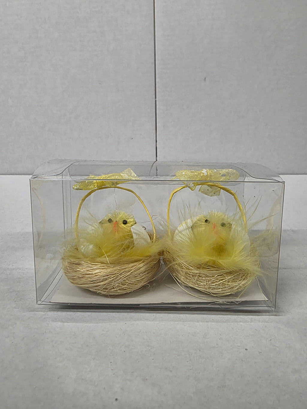 Chick With Eggs Hanging Easter X2 11cm (PACK OF 4)