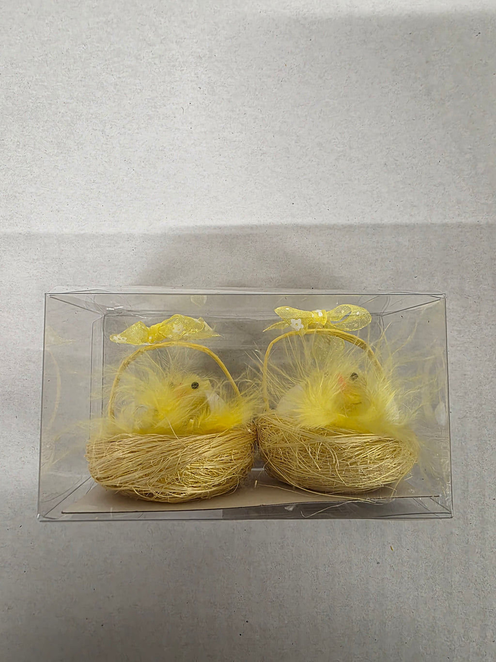 Chick With Eggs Hanging Easter X2 11cm (PACK OF 4)