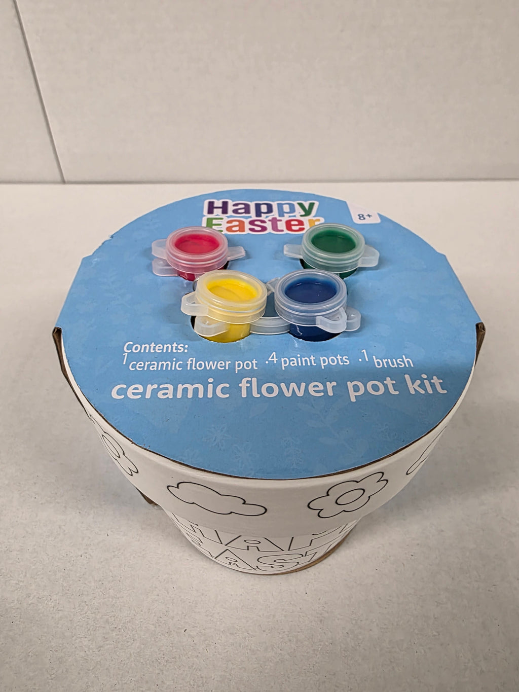 Easter Paint Your Own Flower Pot 11cm (PACK OF 2)