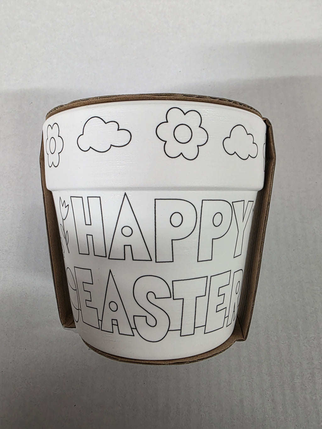 Easter Paint Your Own Flower Pot 11cm (PACK OF 2)