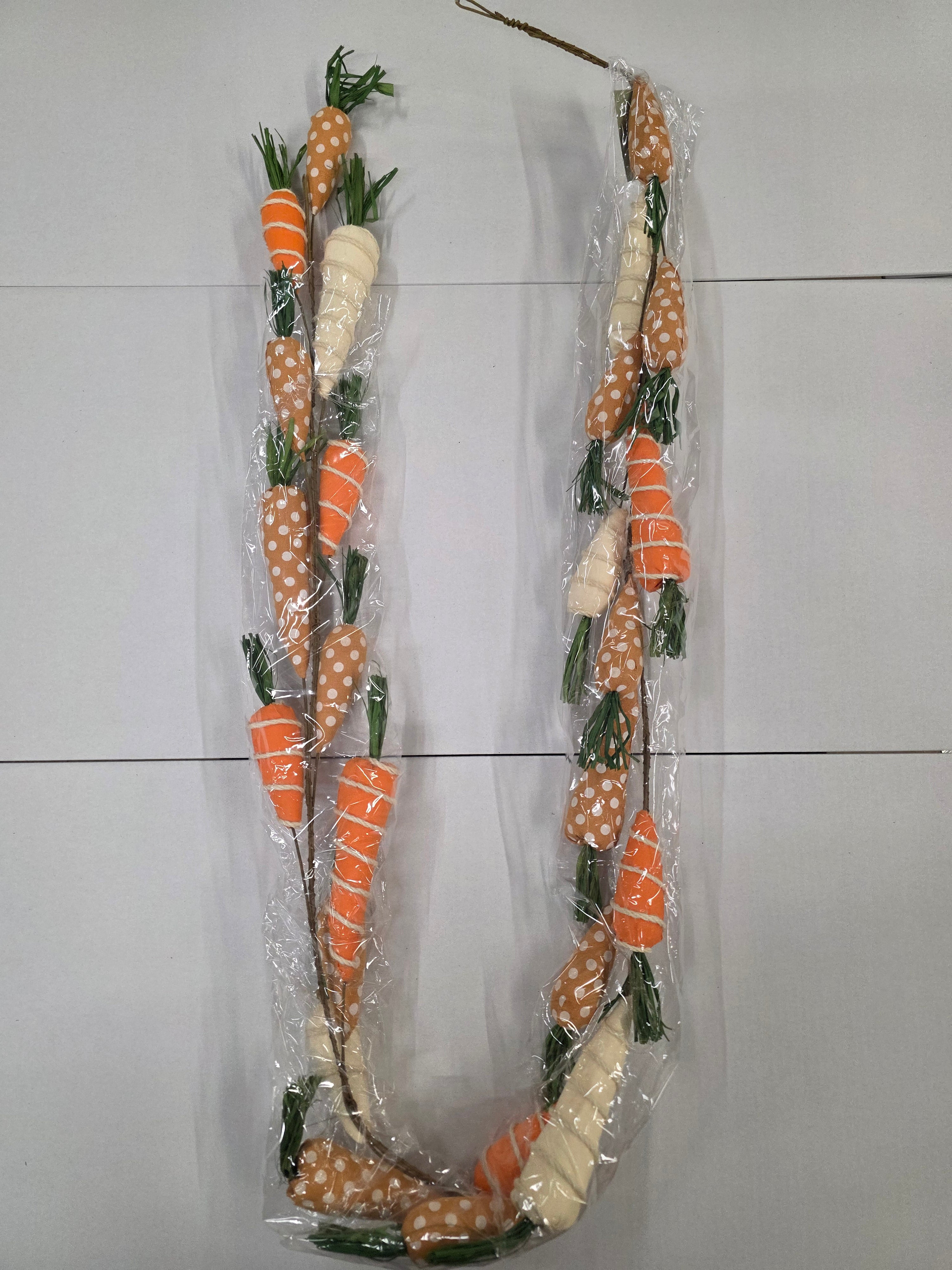 Fabric Carrot Garland