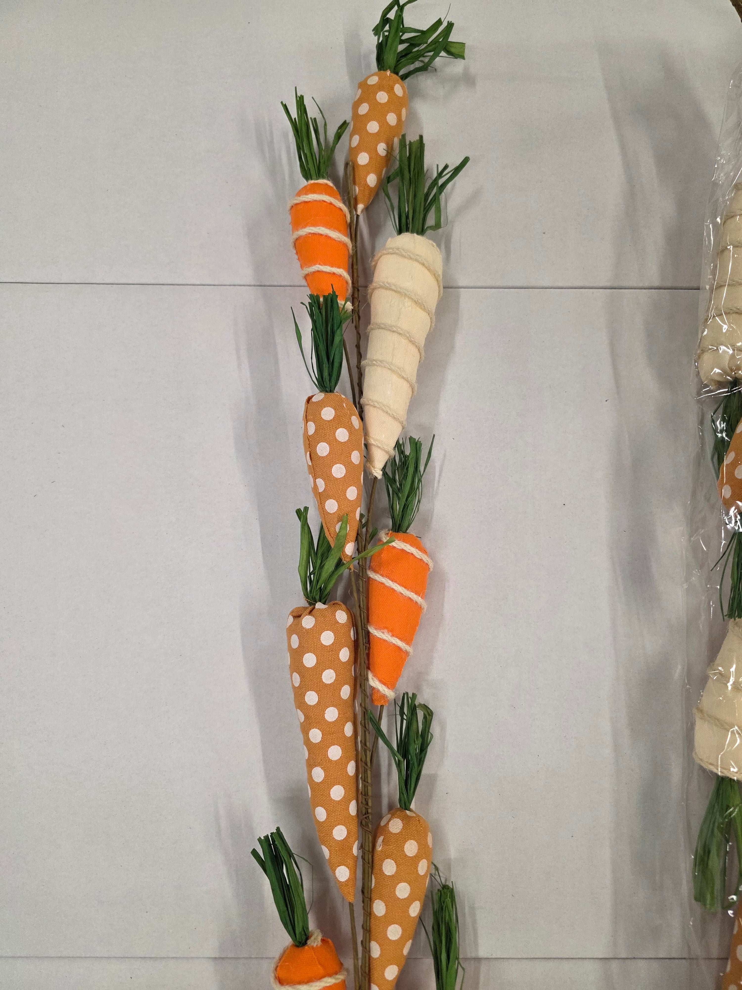 Fabric Carrot Garland