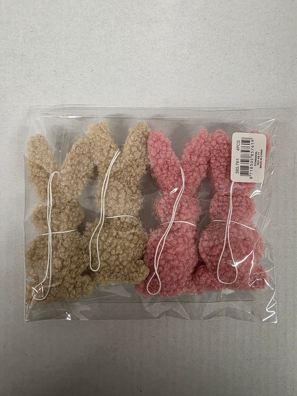 Fabric Rabbits Hanger Mix X4 (PACK OF 2)